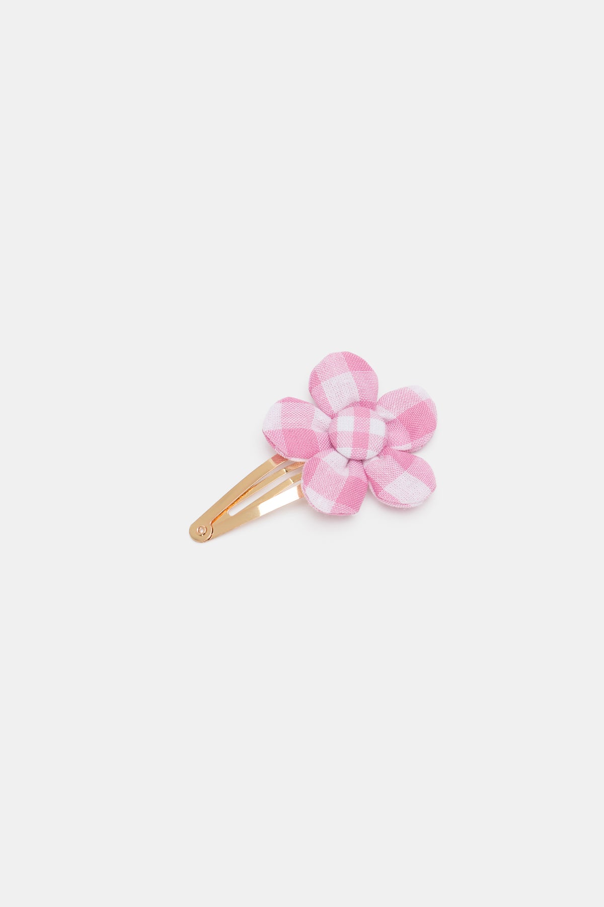 Gingham Flower Snap