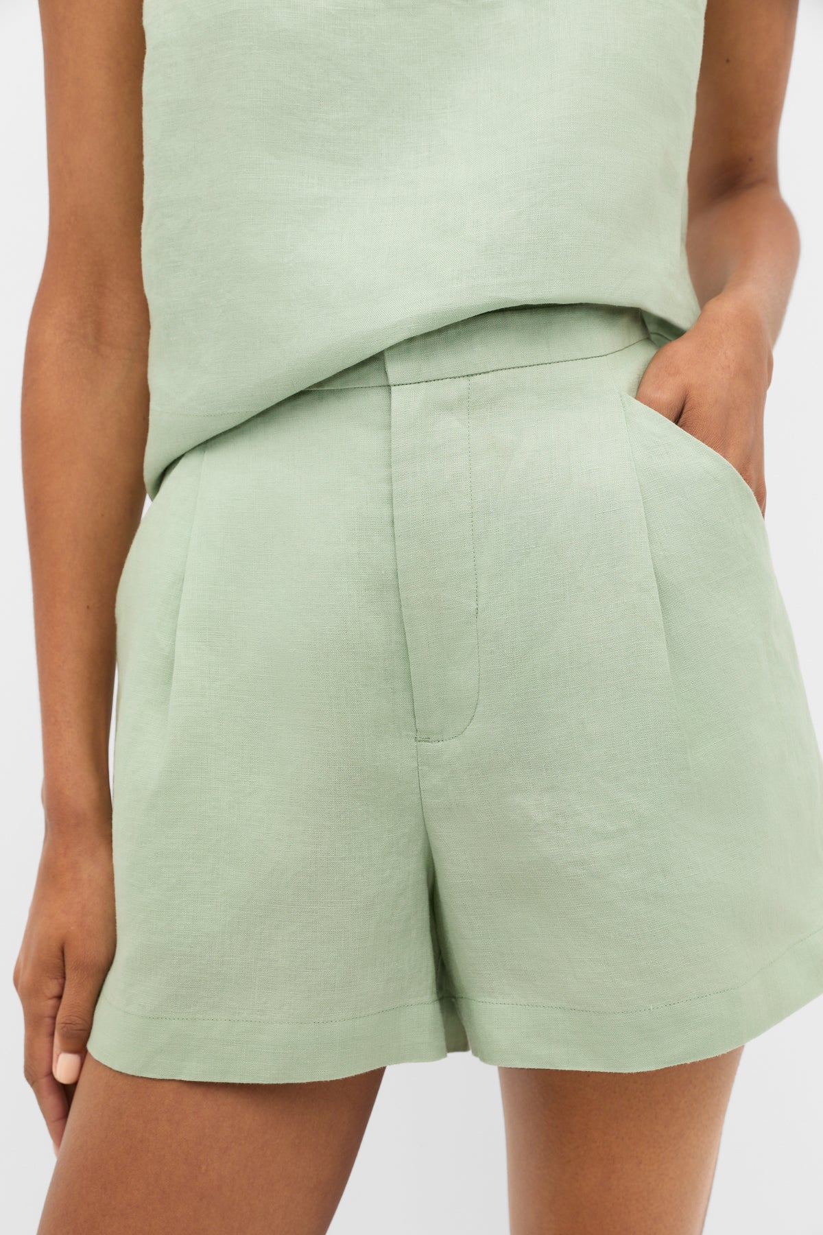 Linen Pocket Short