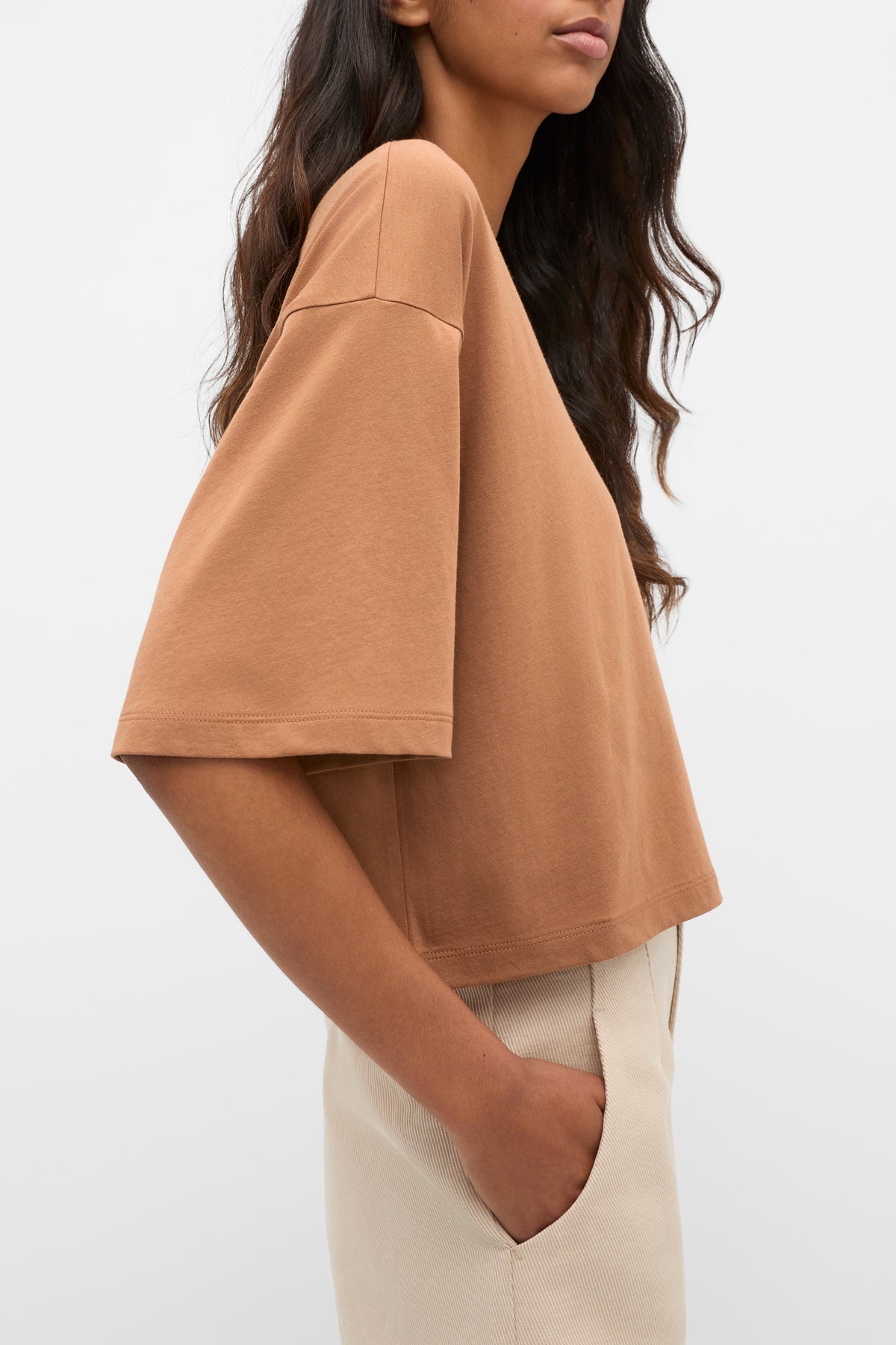Boxy Draped Tee