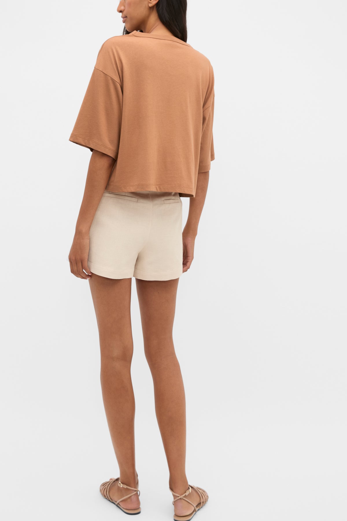 Boxy Draped Tee