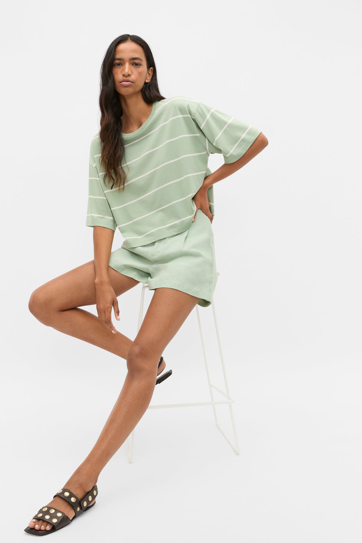 Boxy Draped Tee