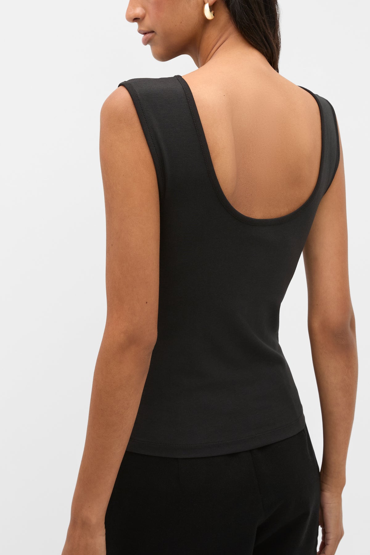 Boat Neck 90s Top