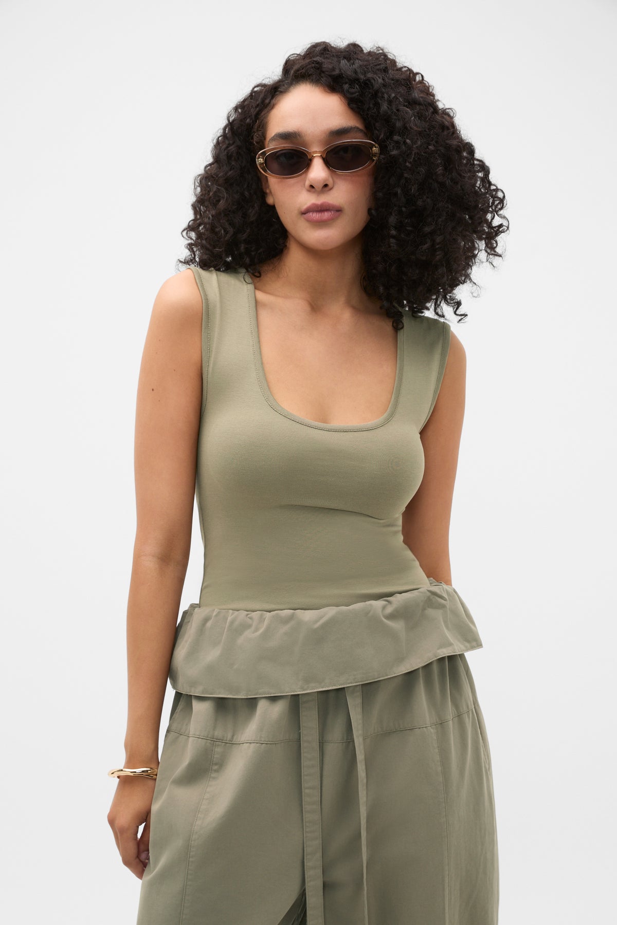 Boat Neck 90s Top
