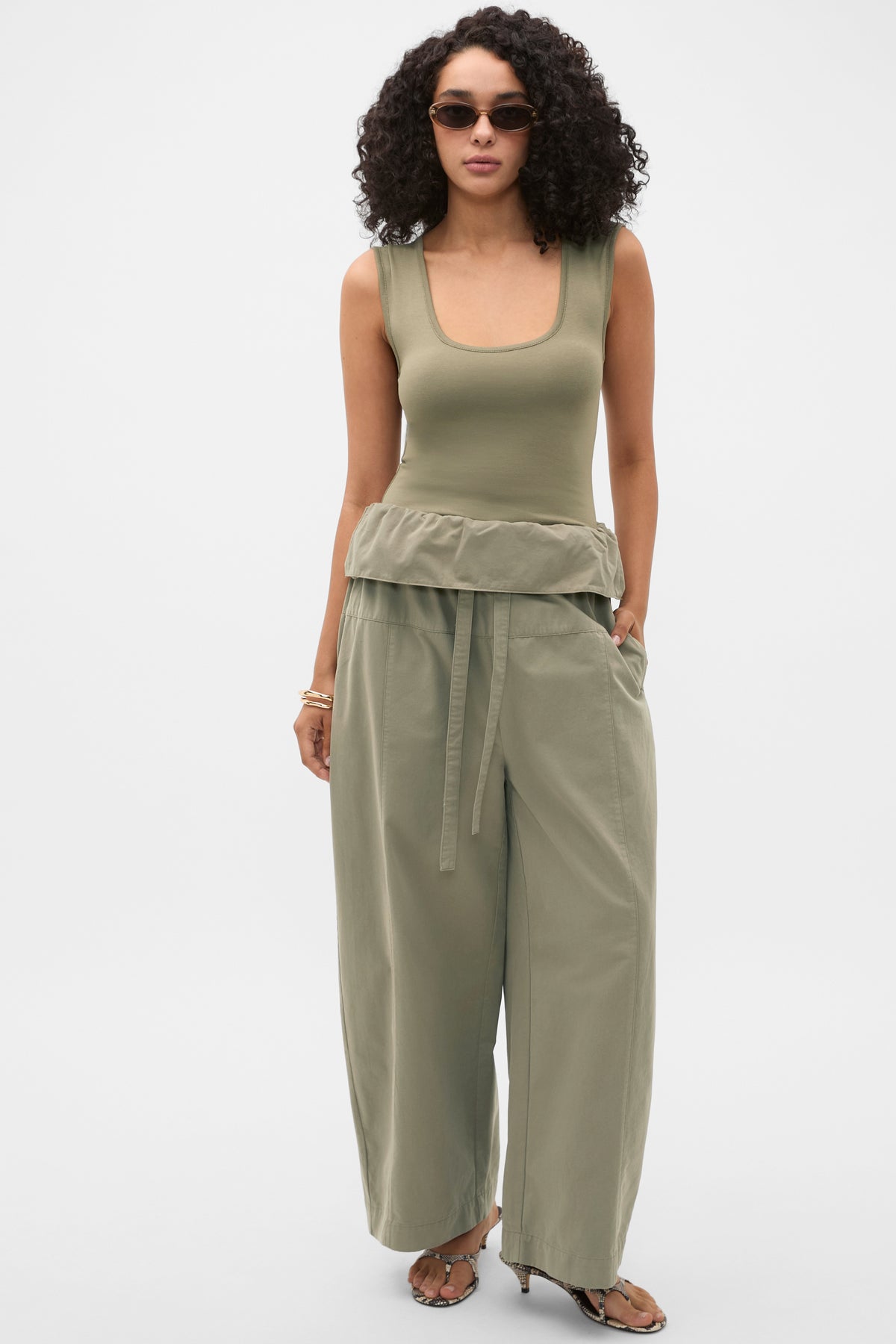 Boat Neck 90s Top