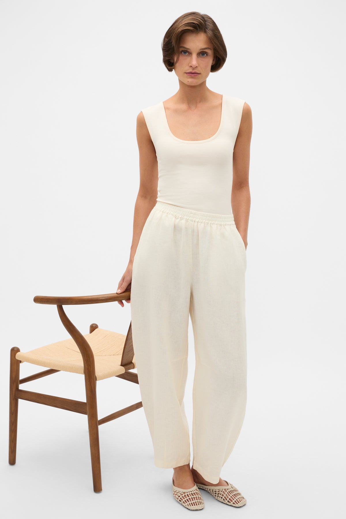 Boat Neck 90s Top