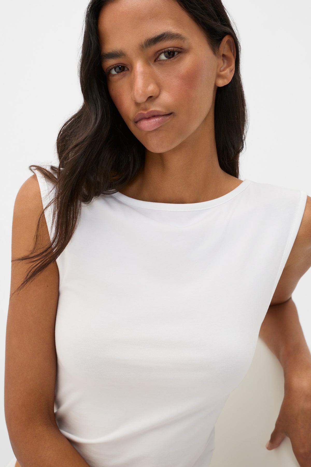 Boat Neck 90s Top