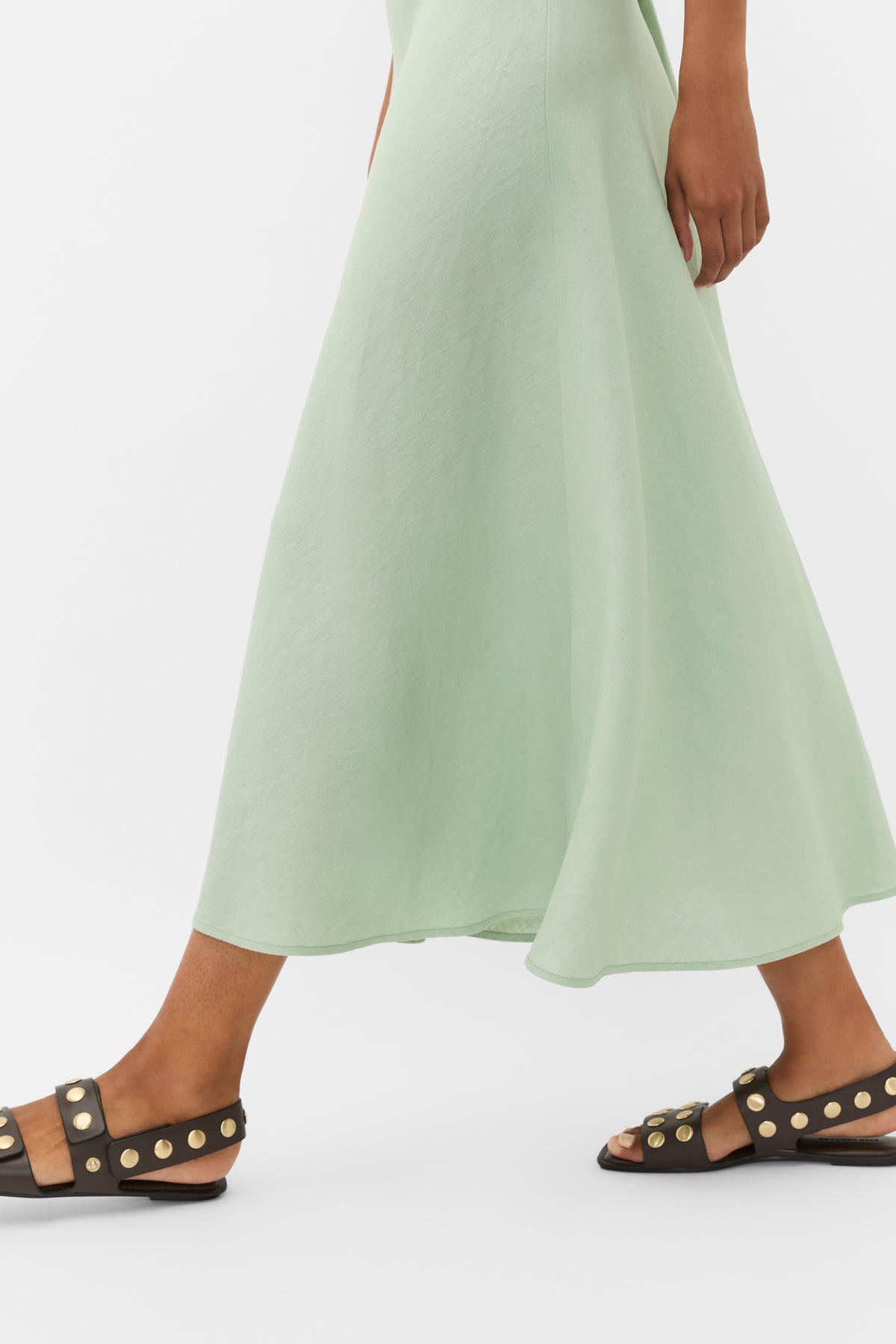 Linen Minimalist Skirt