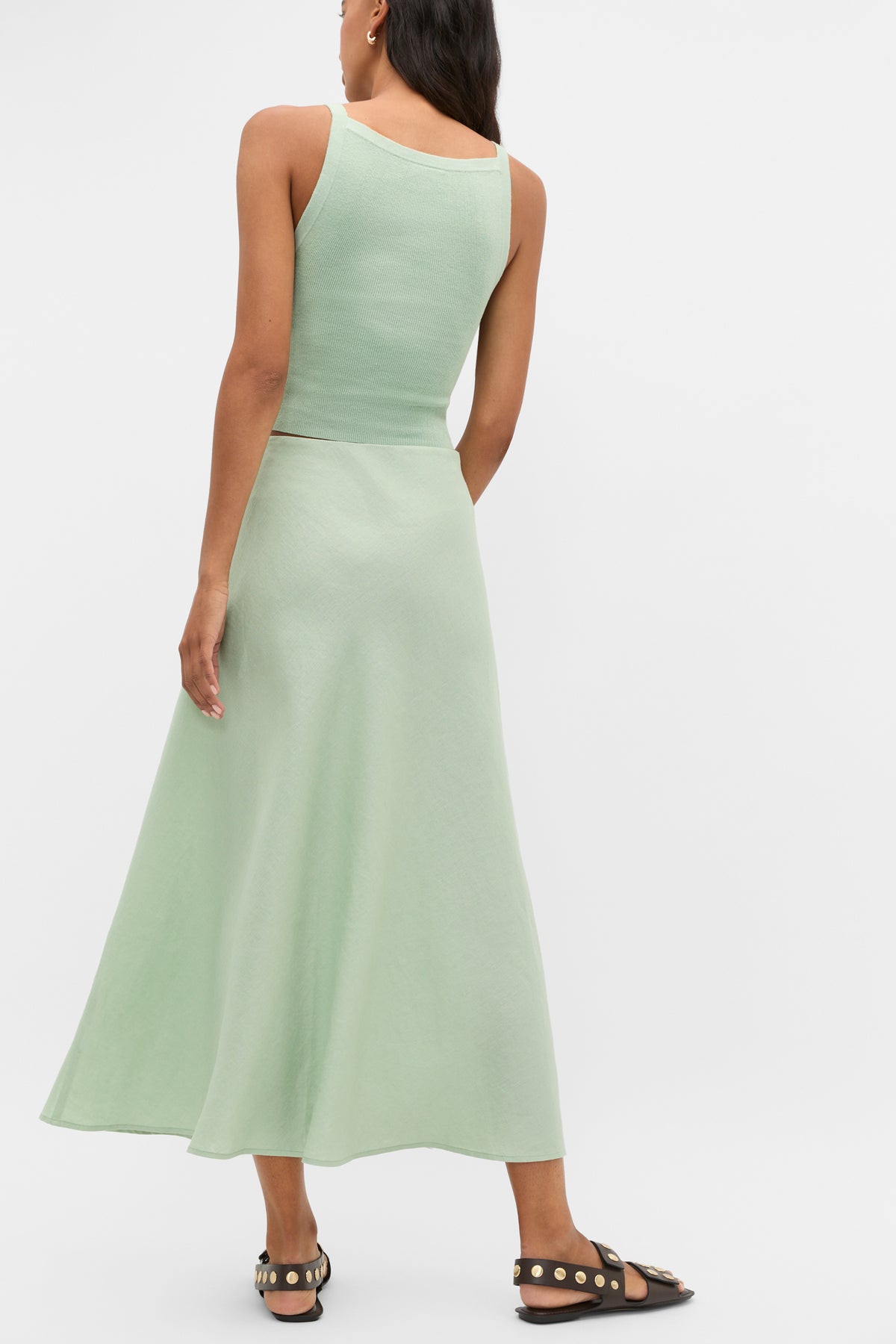 Linen Minimalist Skirt