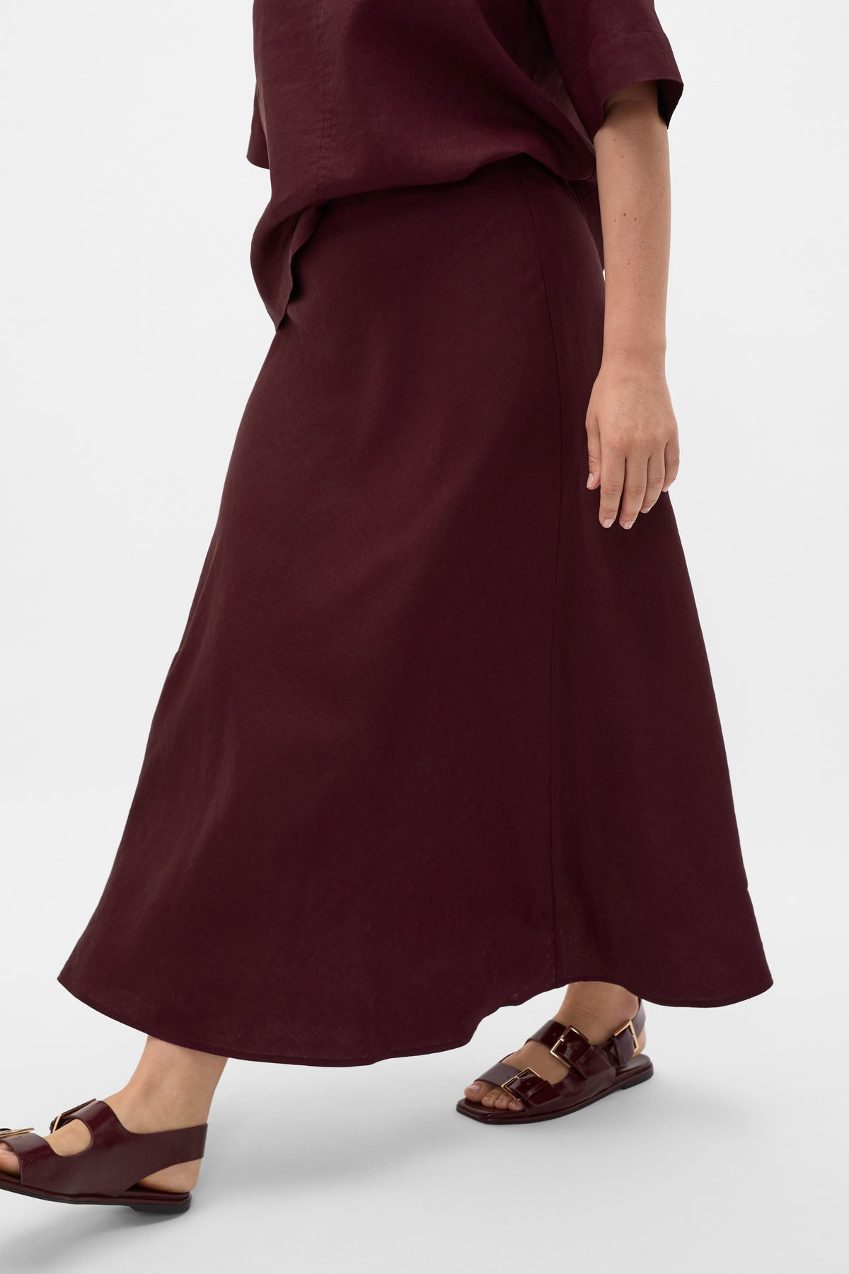 Linen Minimalist Skirt