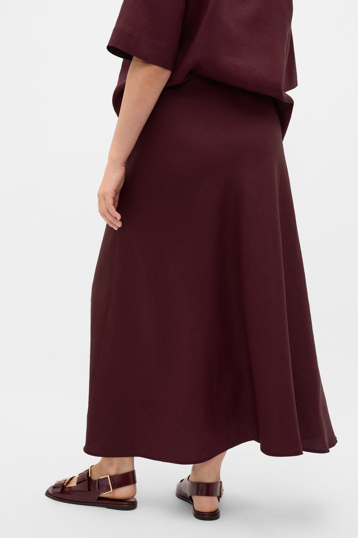 Linen Minimalist Skirt