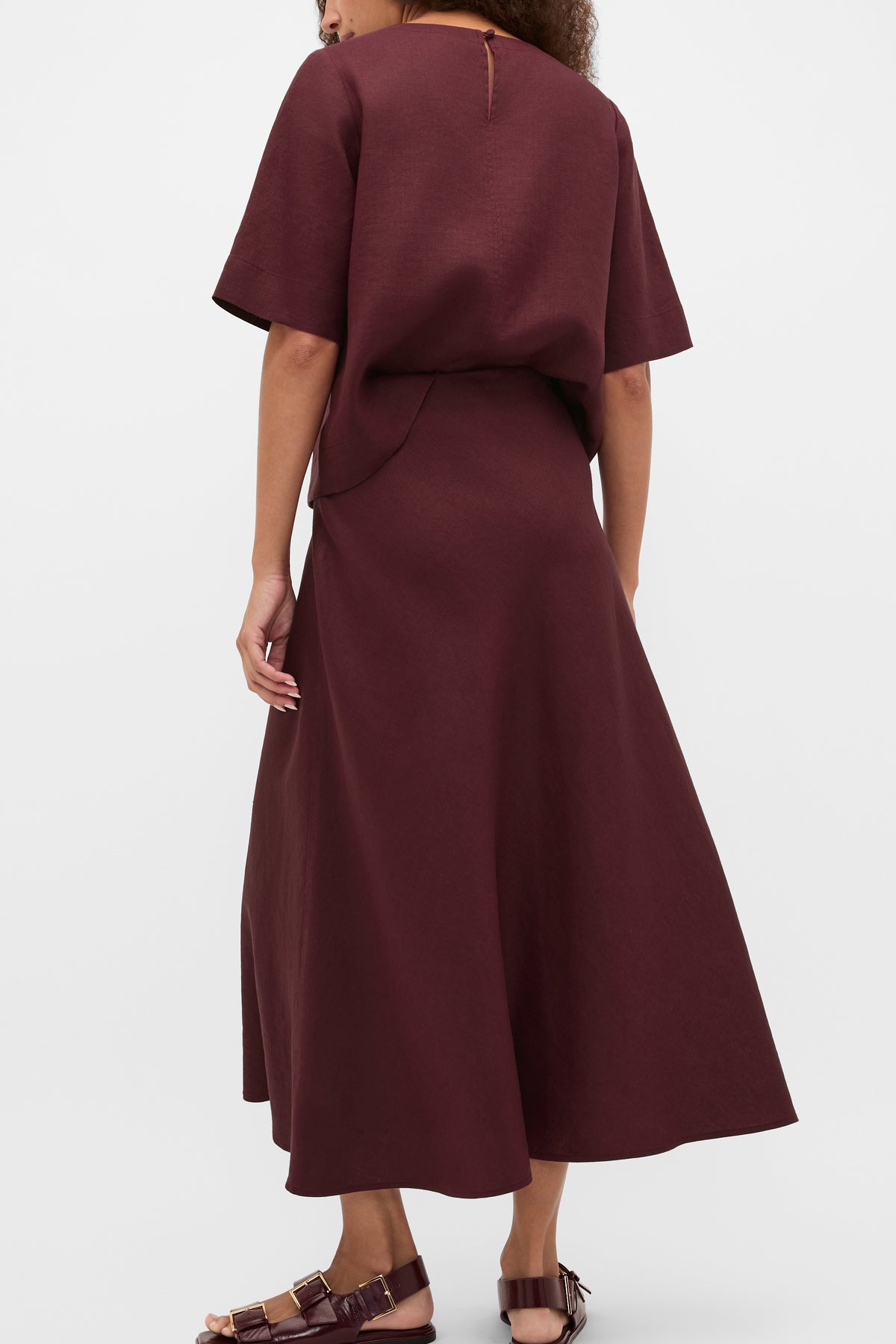 Linen Minimalist Skirt