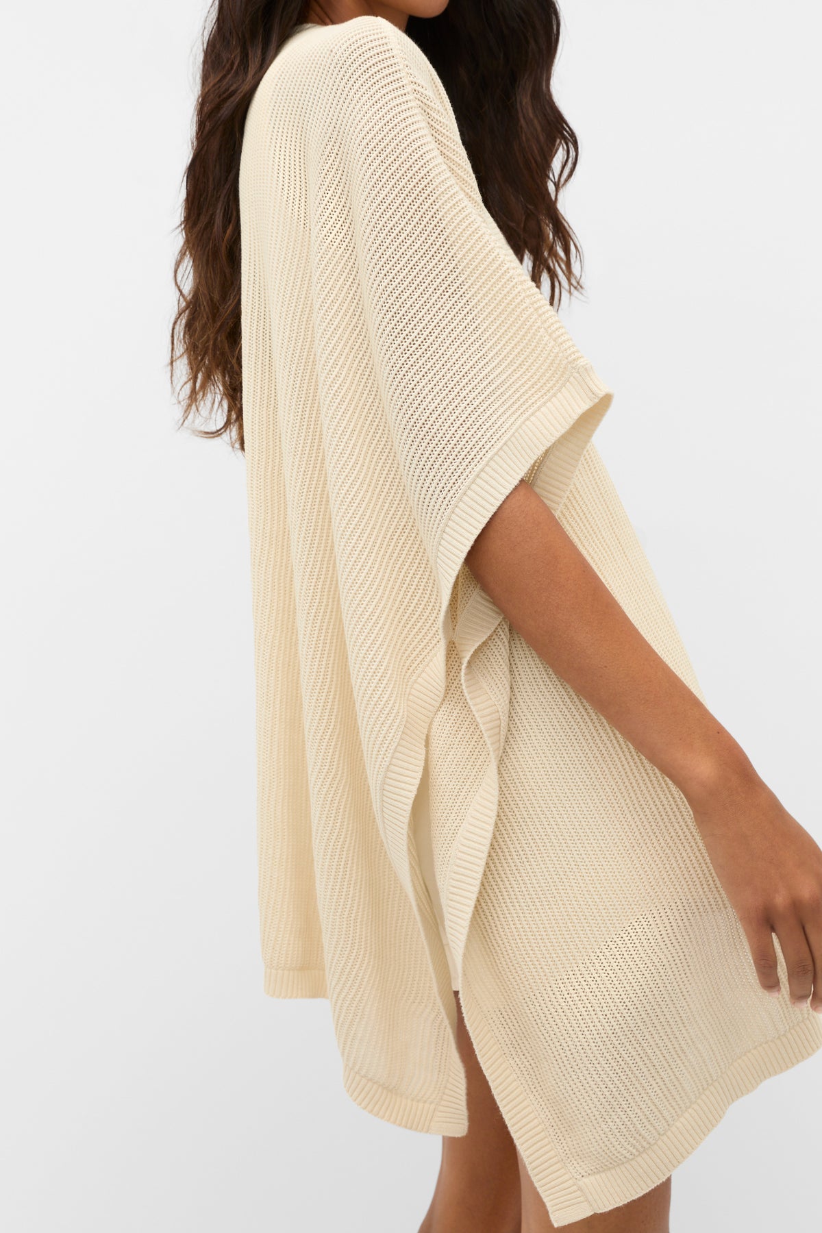 Open Weave Poncho