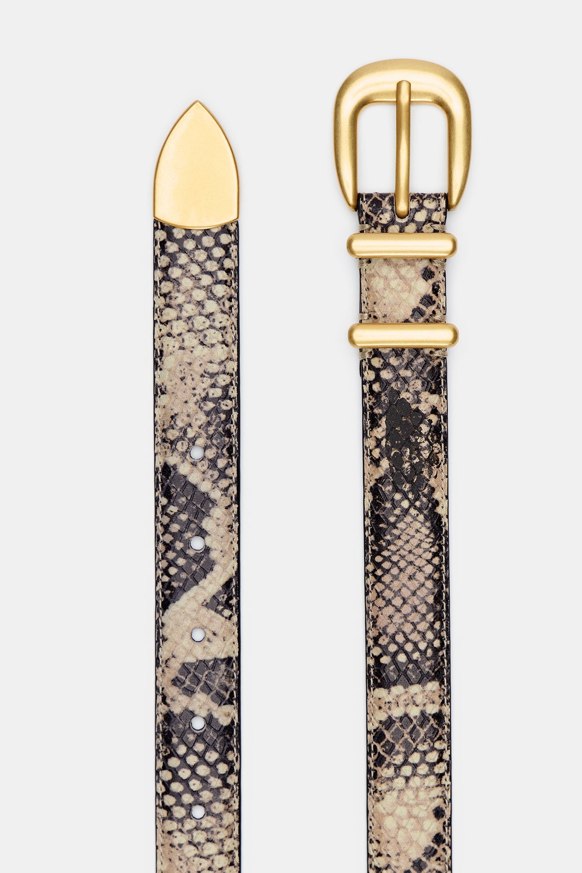 Hallie Metal Keeper Belt