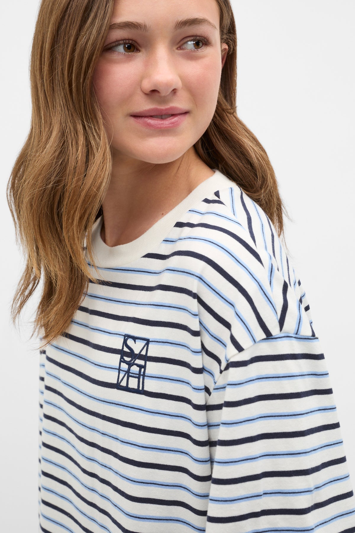 Relaxed Stripe Tee