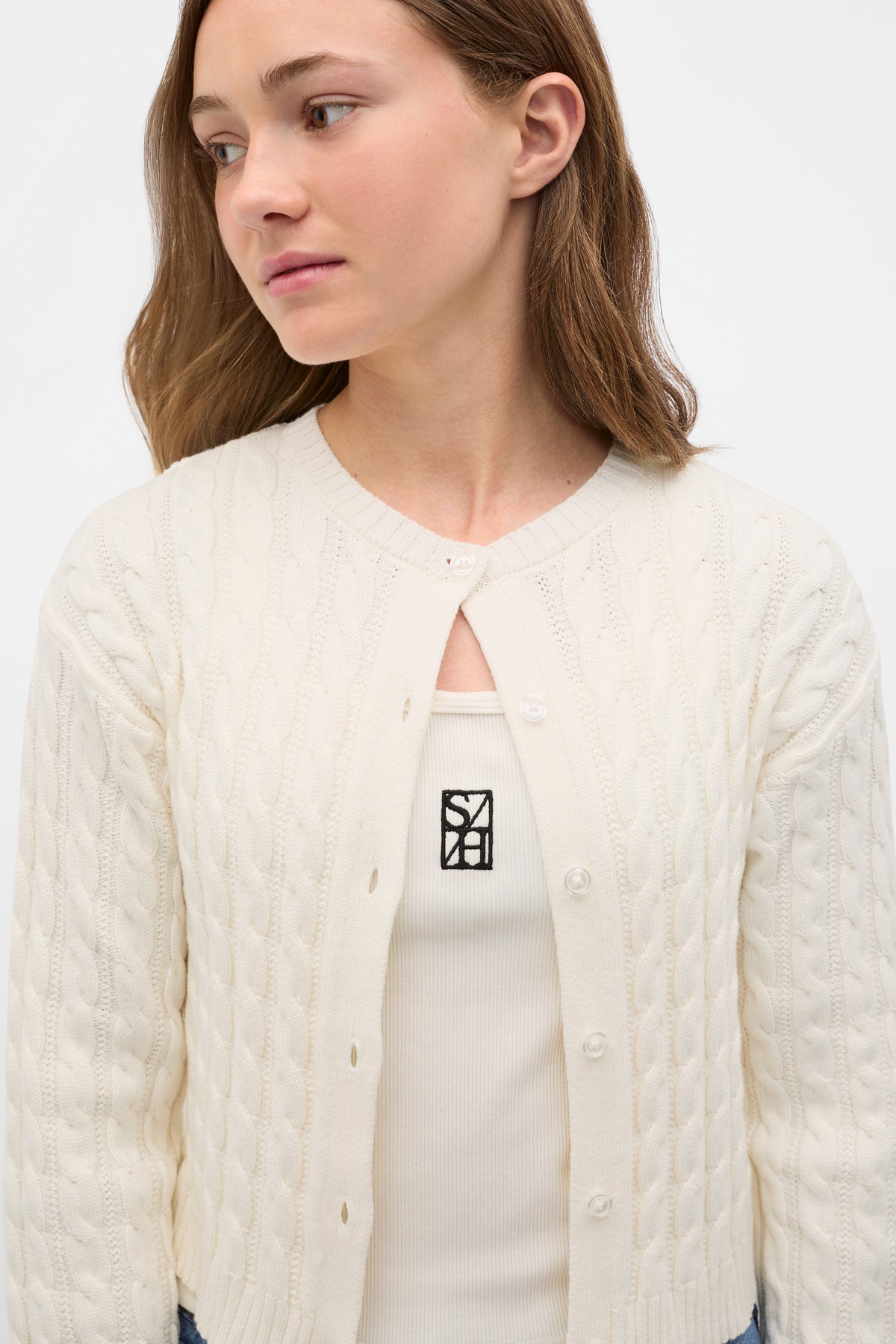 Cable Knit Cardigan