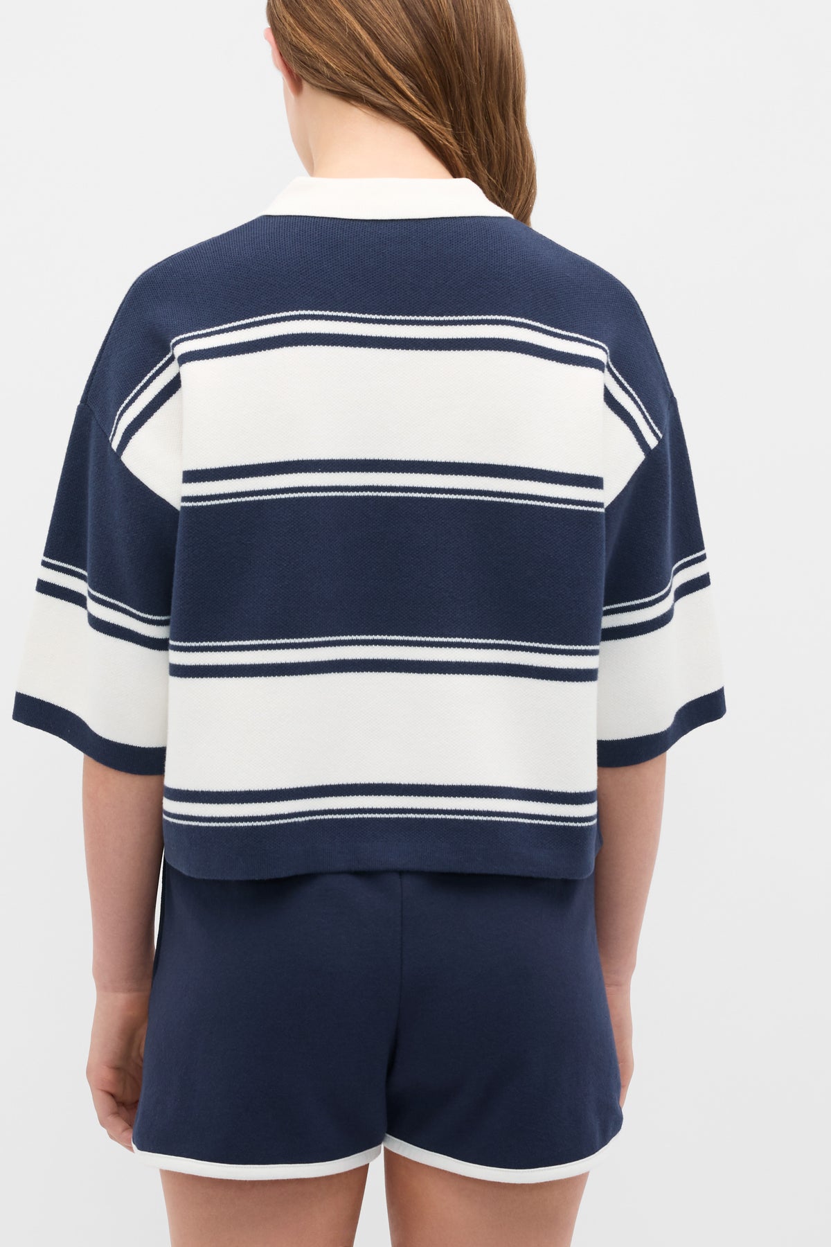 Knit Polo Top