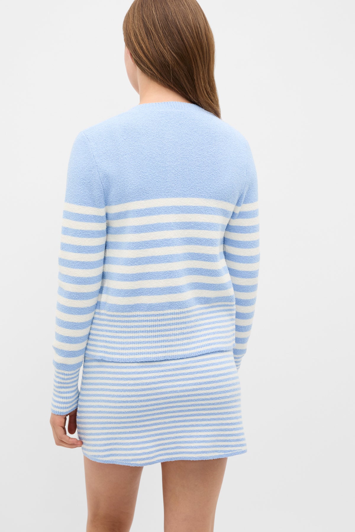 Stripe Knit Cardigan