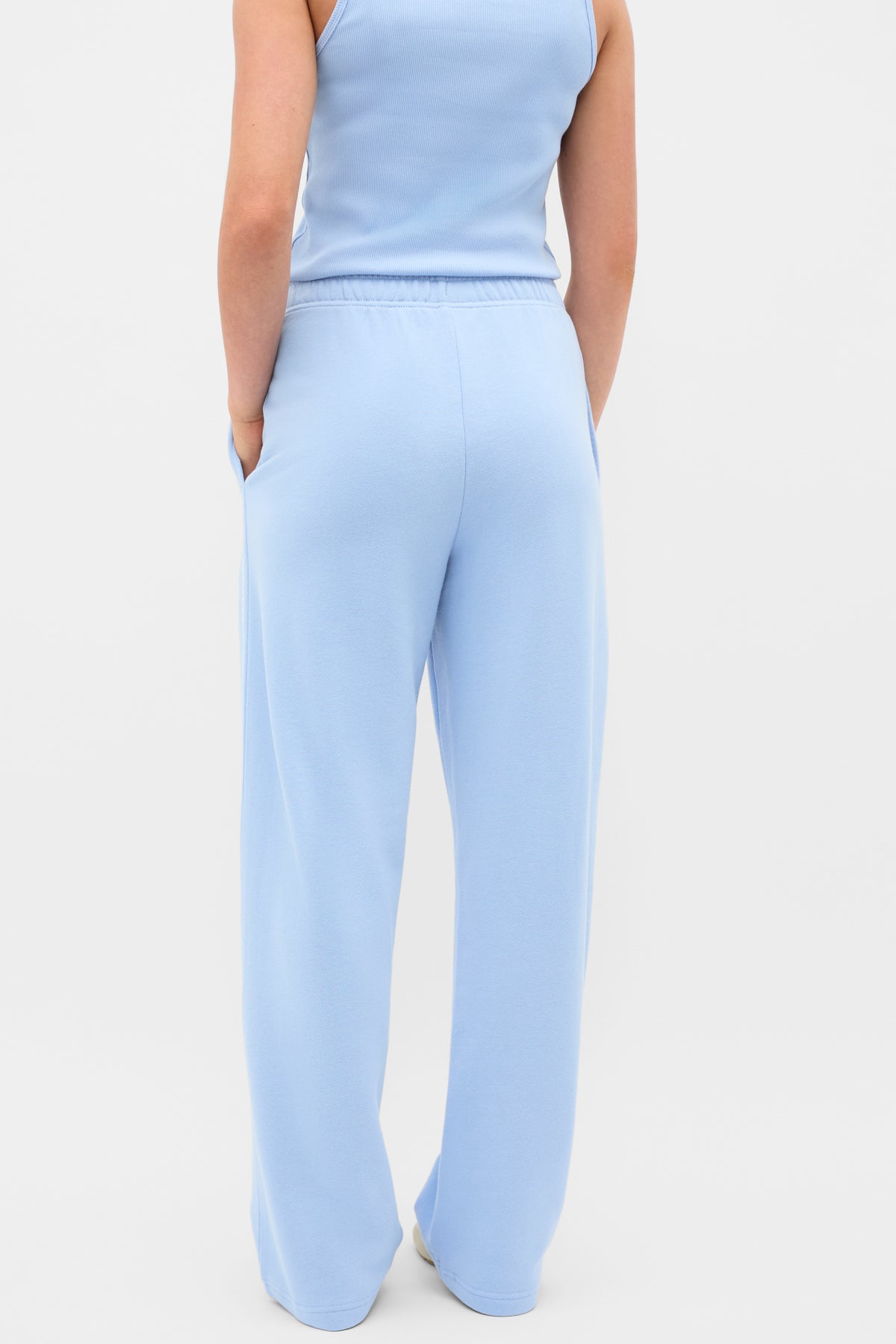 Roll Waist Logo Track Pant