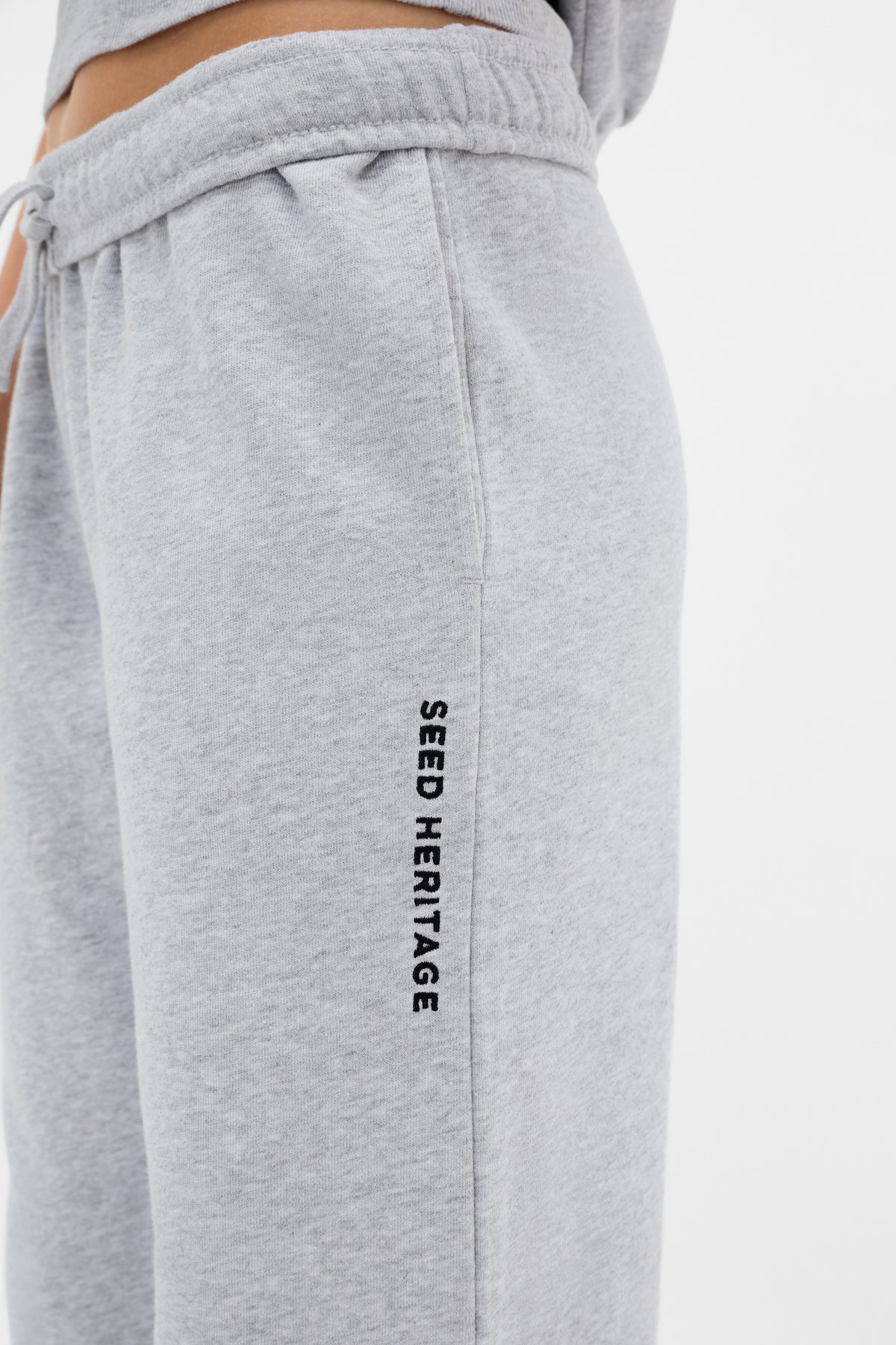 Roll Waist Logo Track Pant