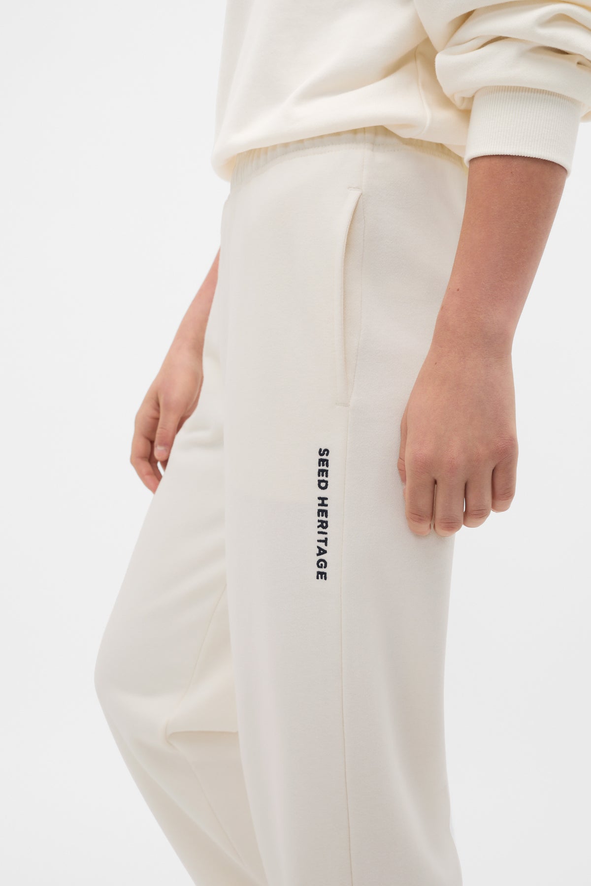 Roll Waist Logo Track Pant