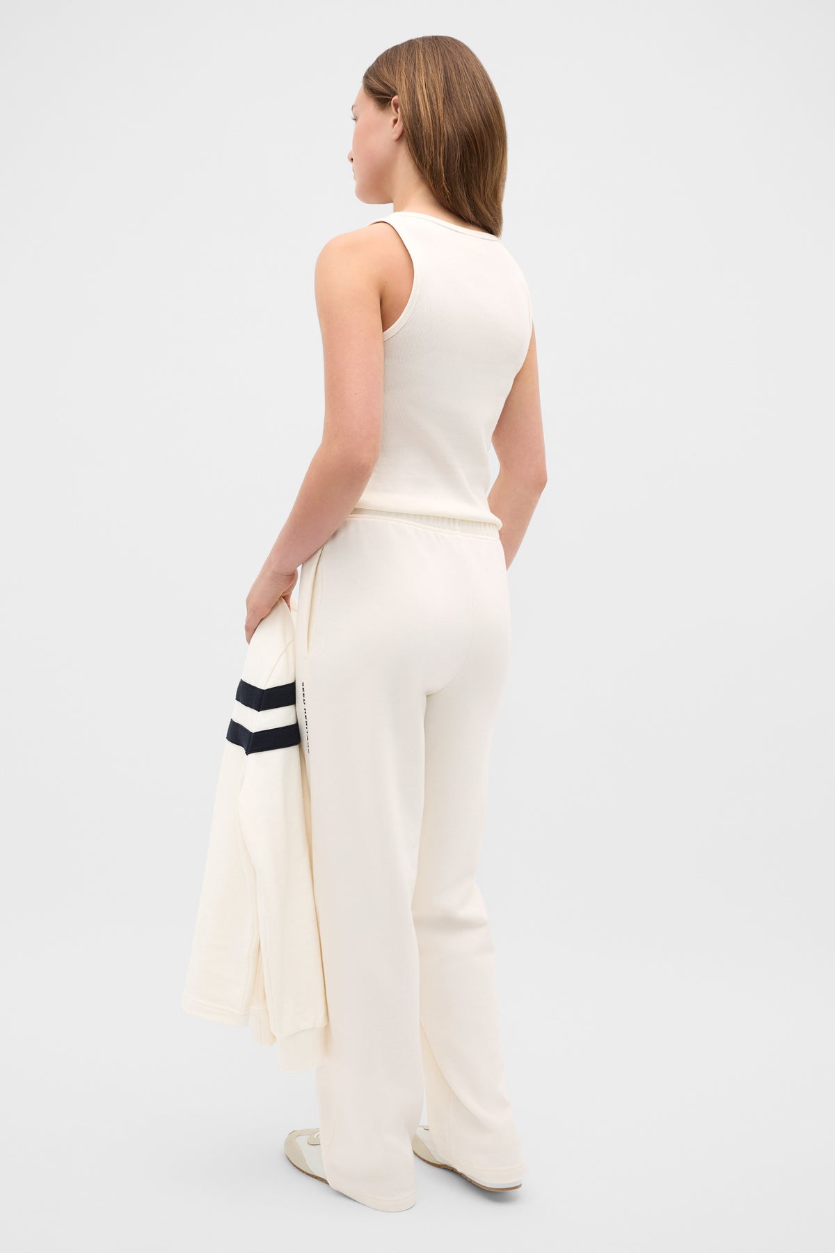 Roll Waist Logo Track Pant