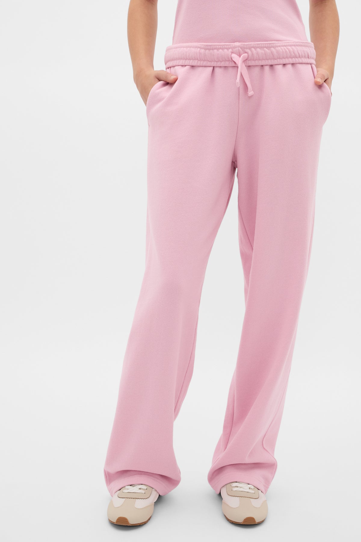Roll Waist Logo Track Pant