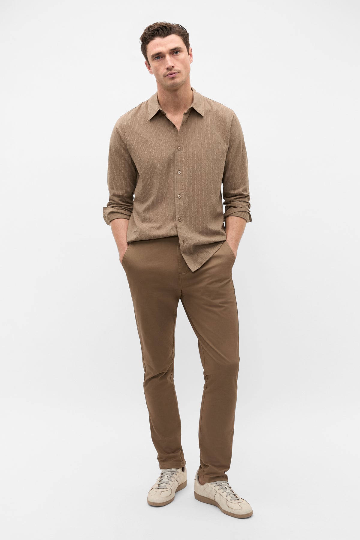 Seersucker Stripe Shirt