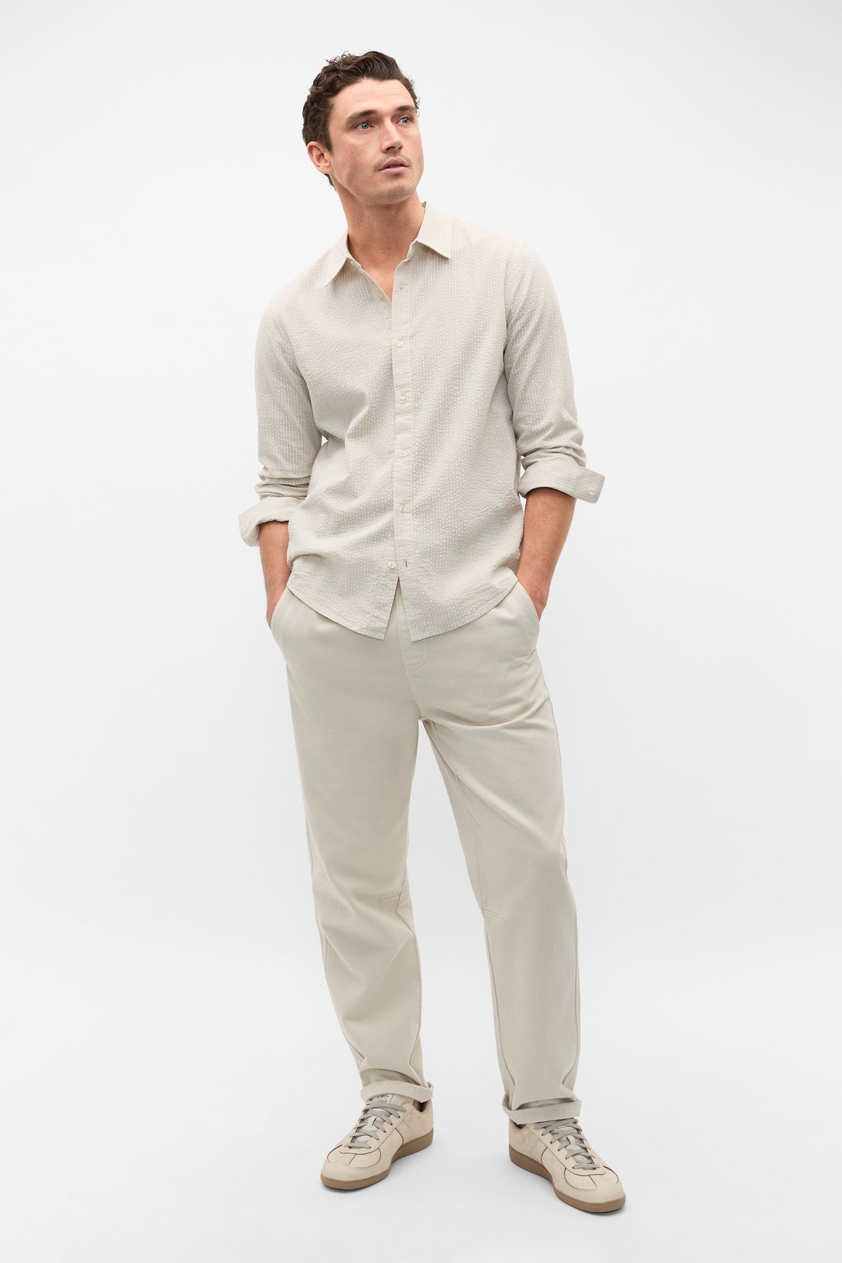 Seersucker Stripe Shirt