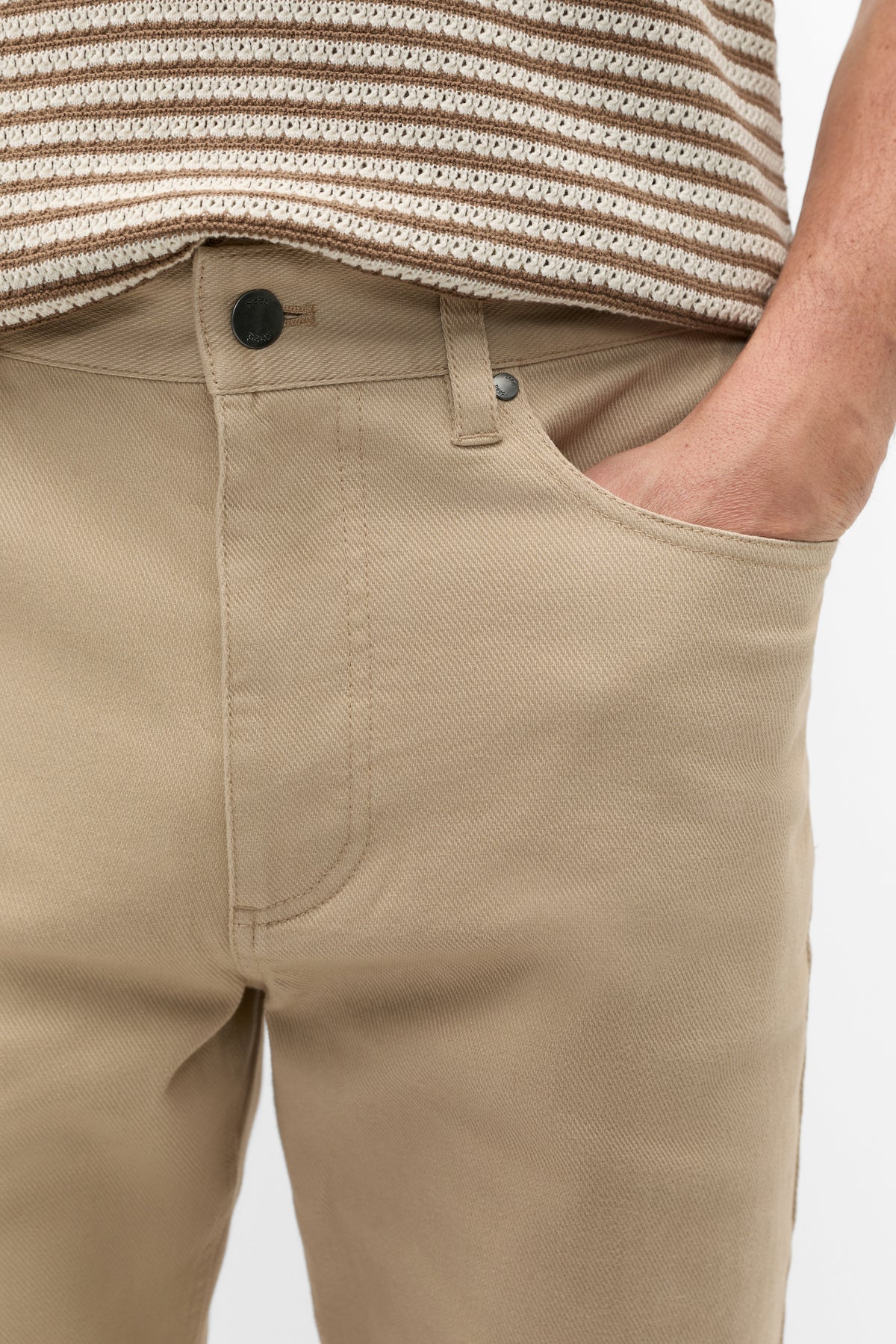 Relaxed Fit Five Pocket Pant