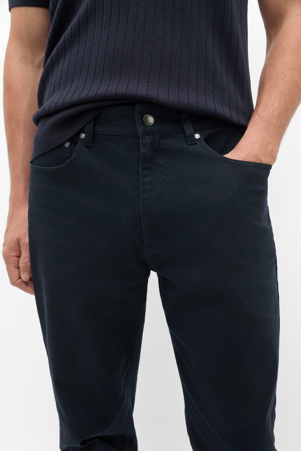 Relaxed Fit Five Pocket Pant