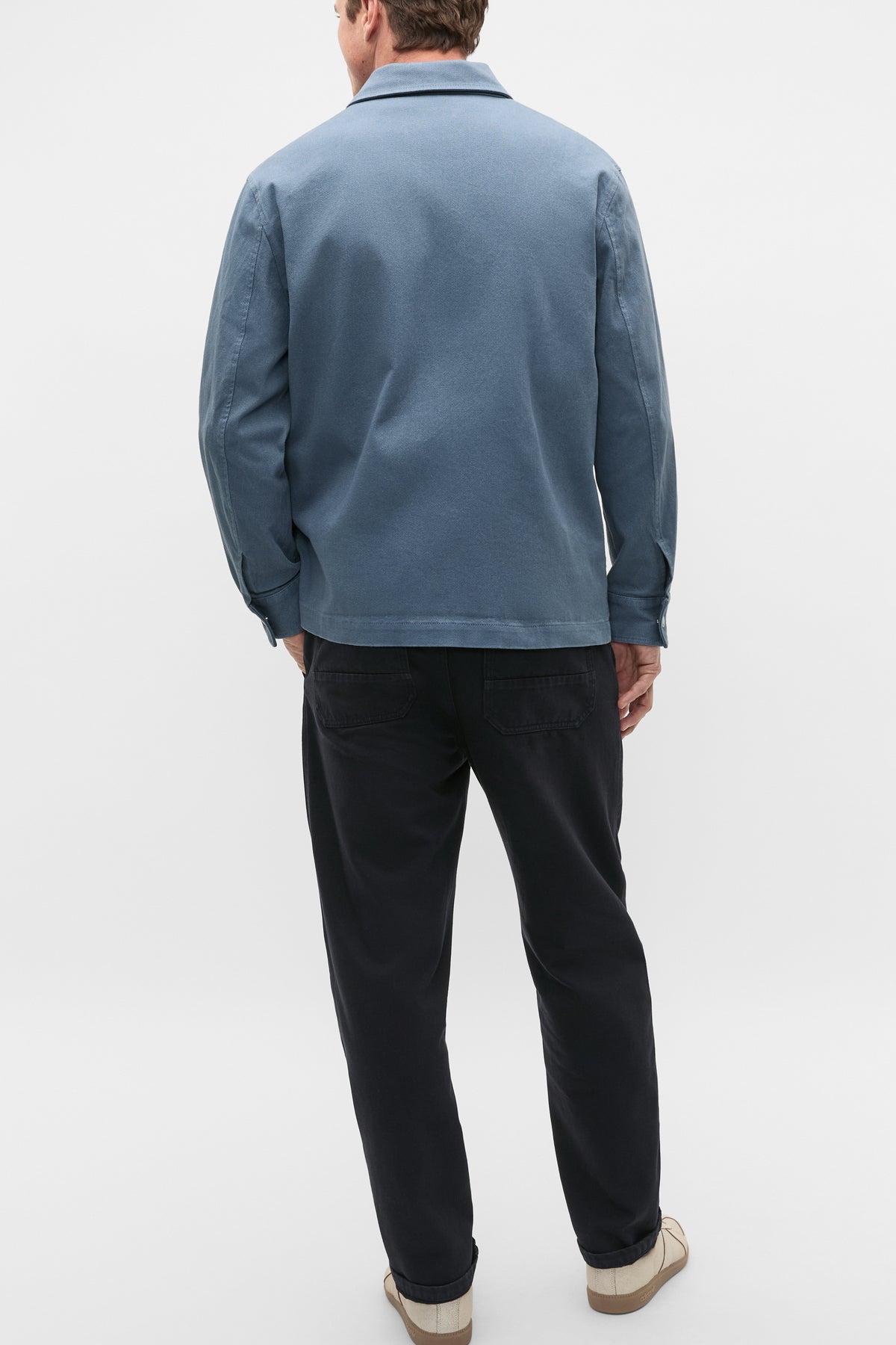 Garment Dyed Twill Overshirt