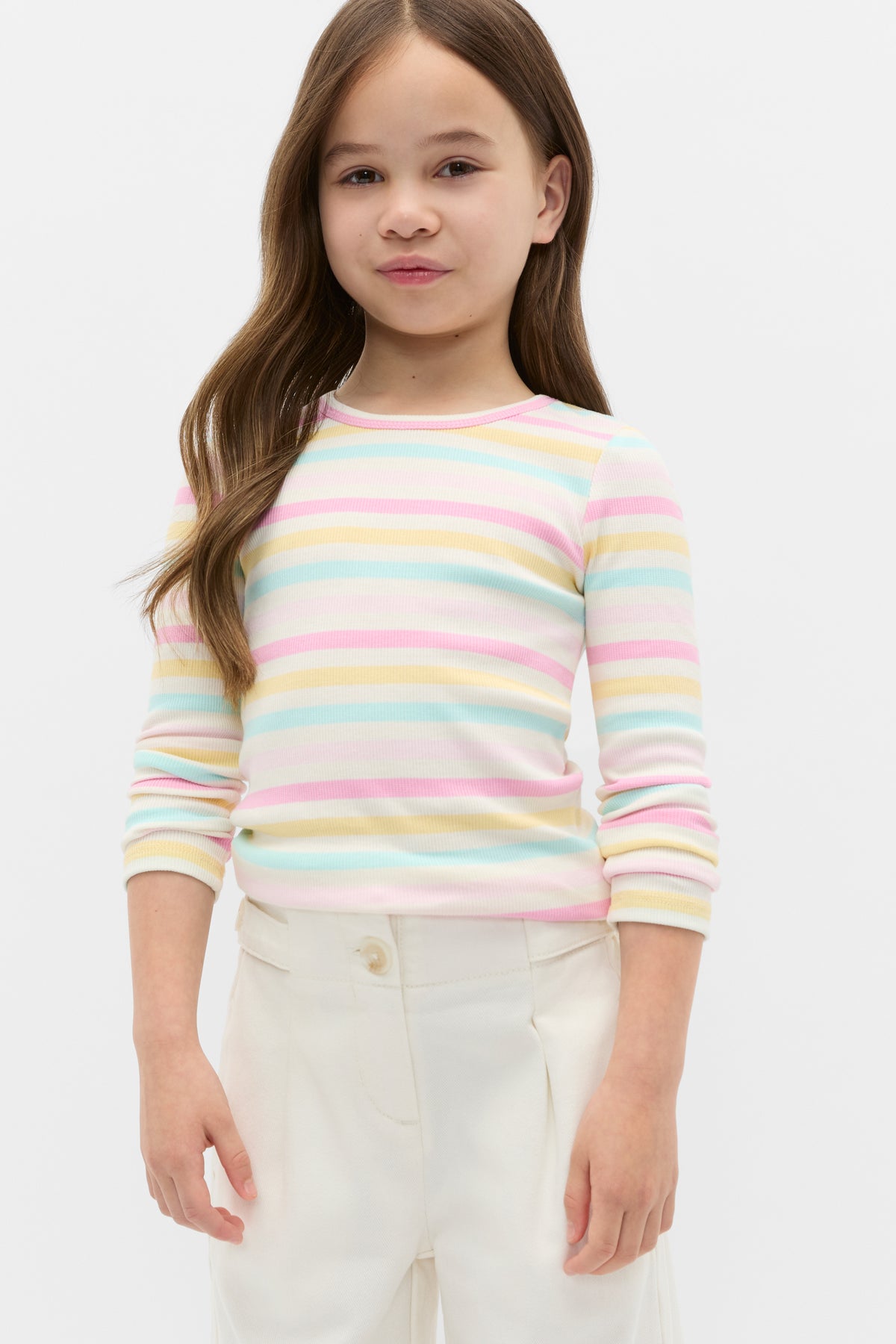 Stripe Rib Tee