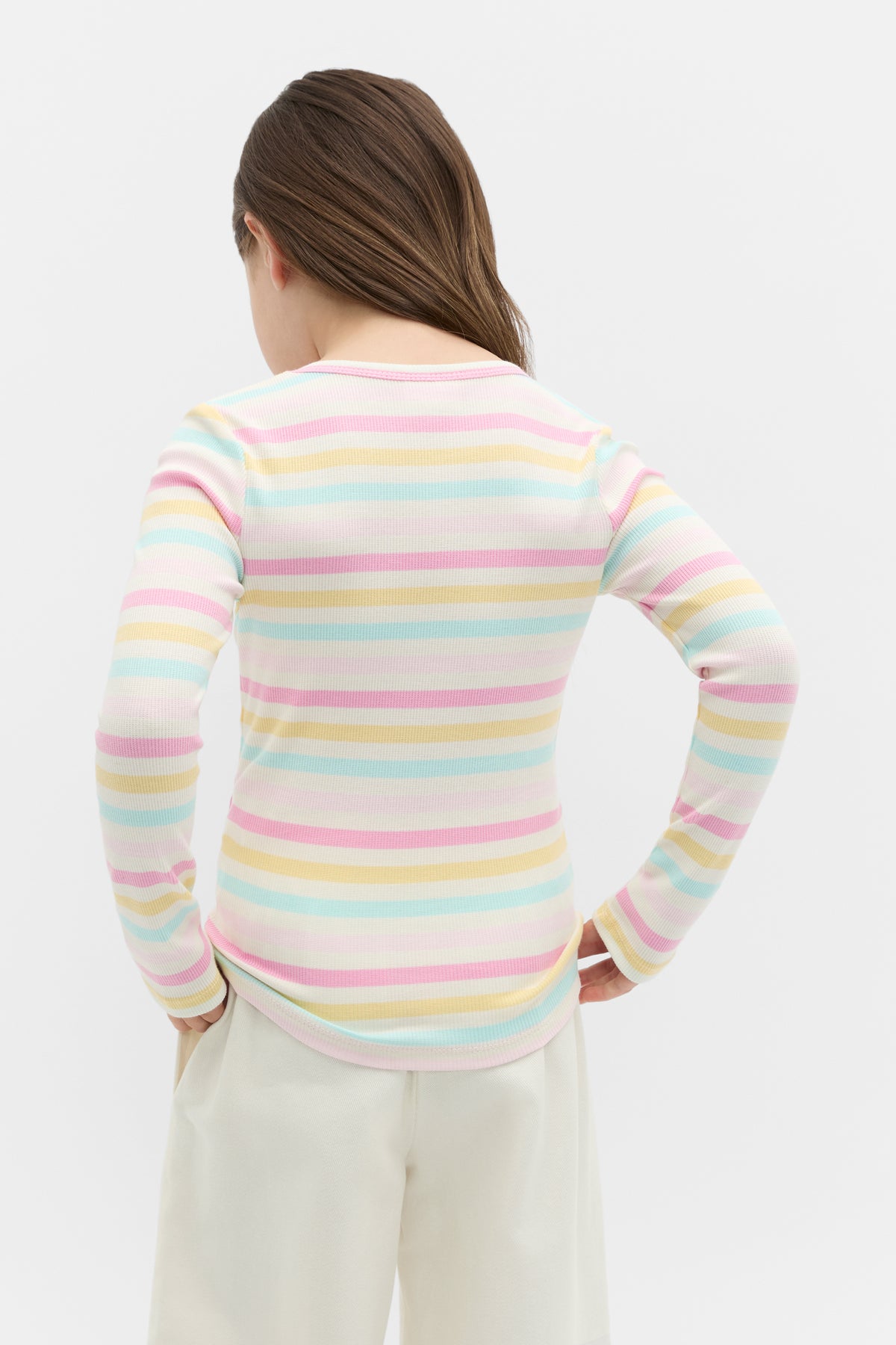 Stripe Rib Tee