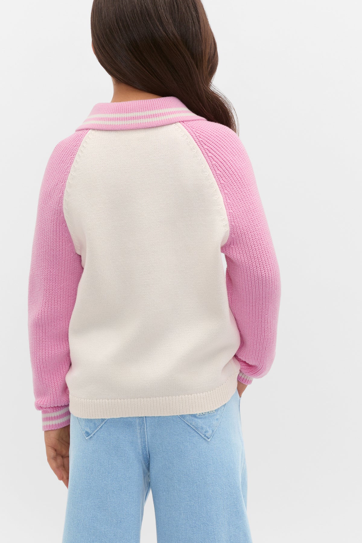 Logo Zip Cardigan