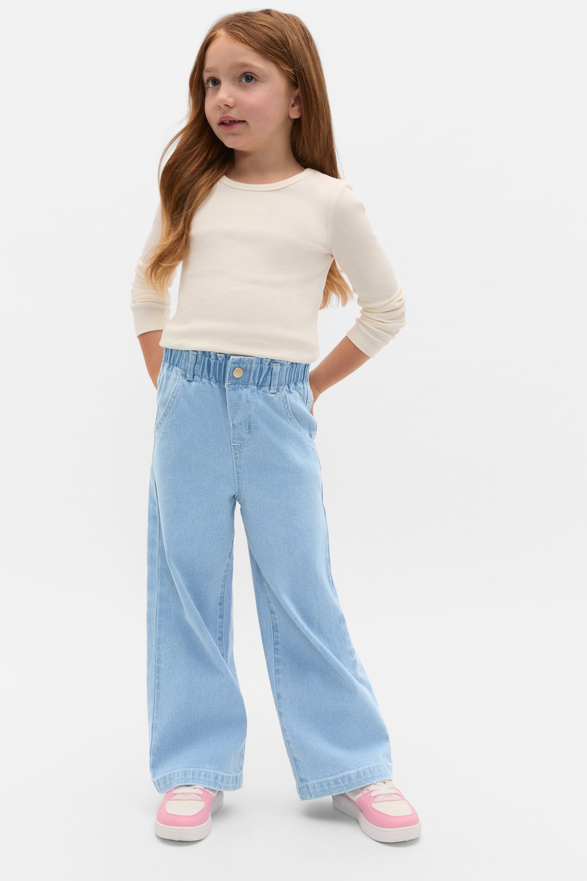 Heart Pocket Denim Jean