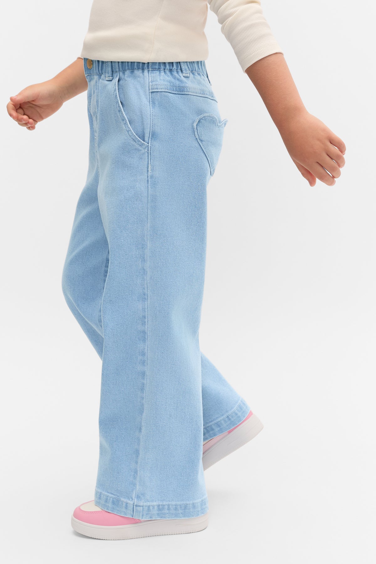 Heart Pocket Denim Jean