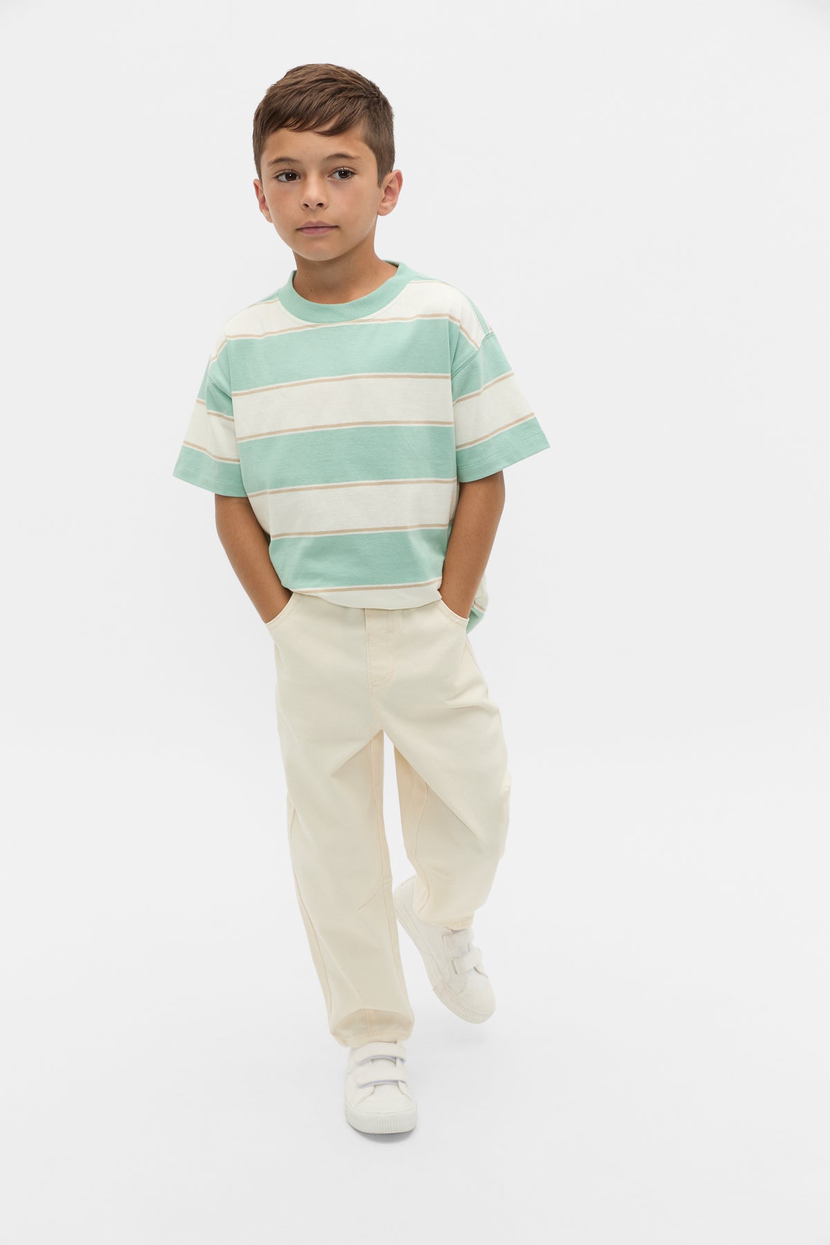 Relaxed Stripe Tee