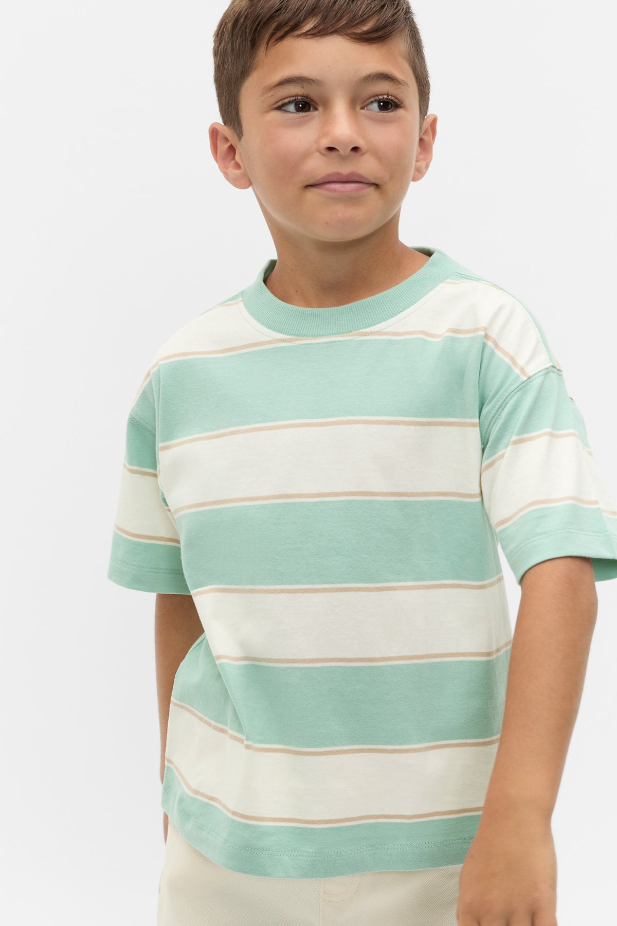 Relaxed Stripe Tee