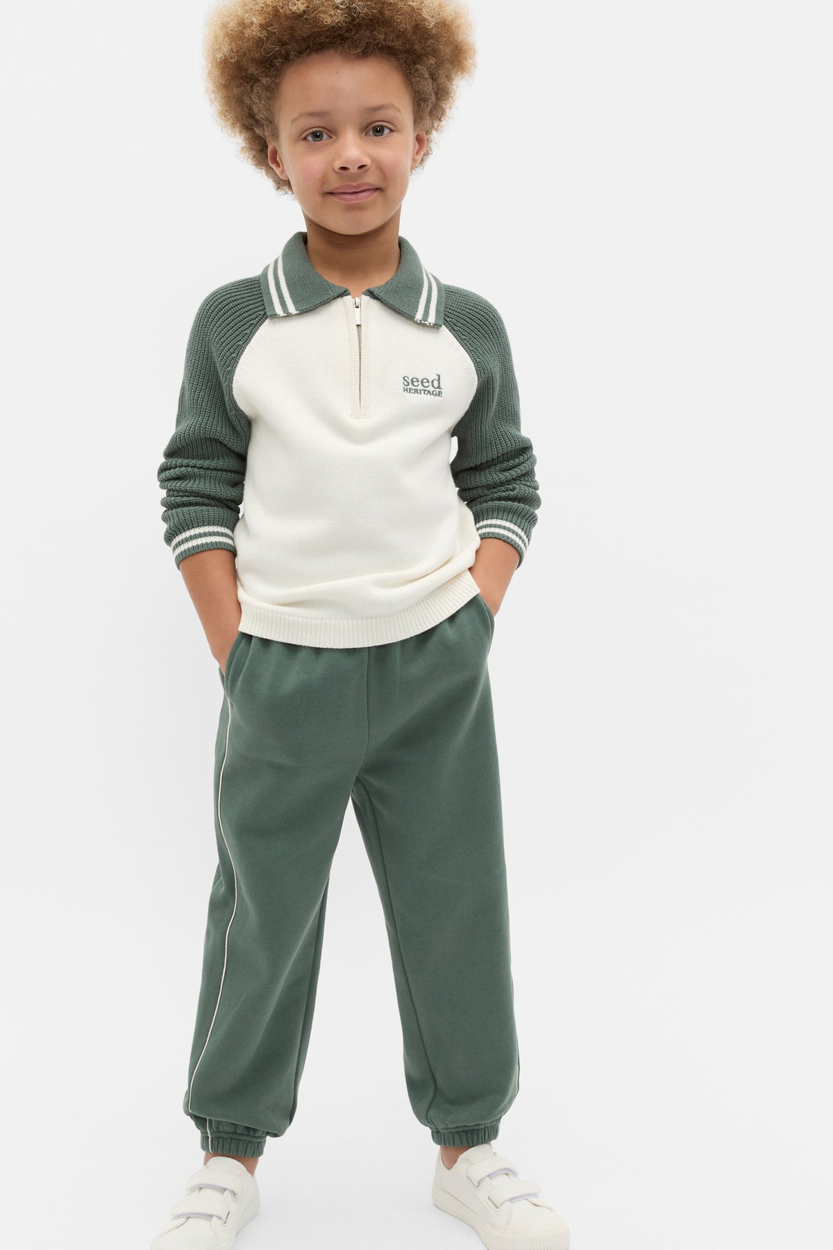 Core Knit Half Zip Sweater
