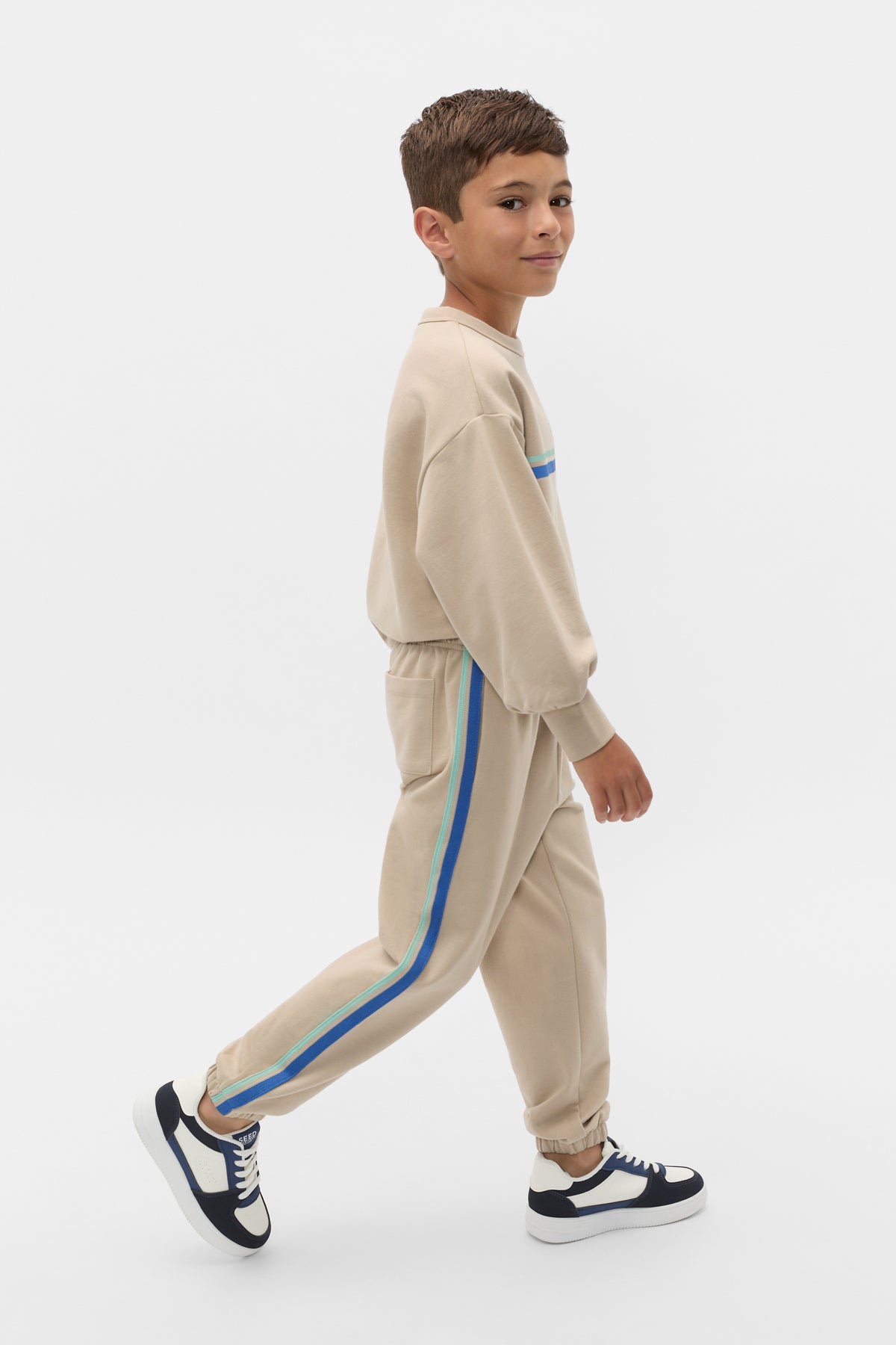 Sports Stripe Track Pant