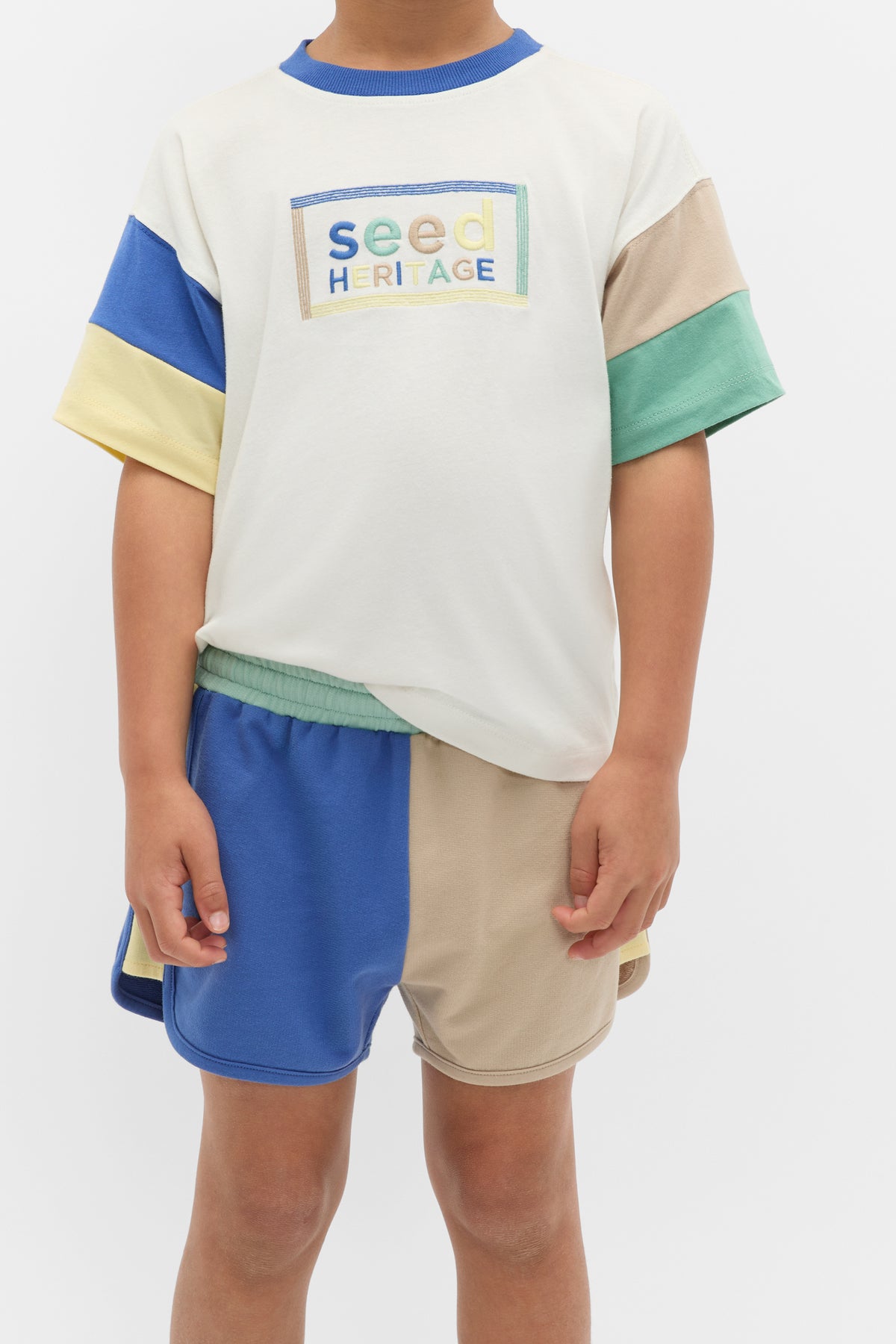 Colourblock Runner Short