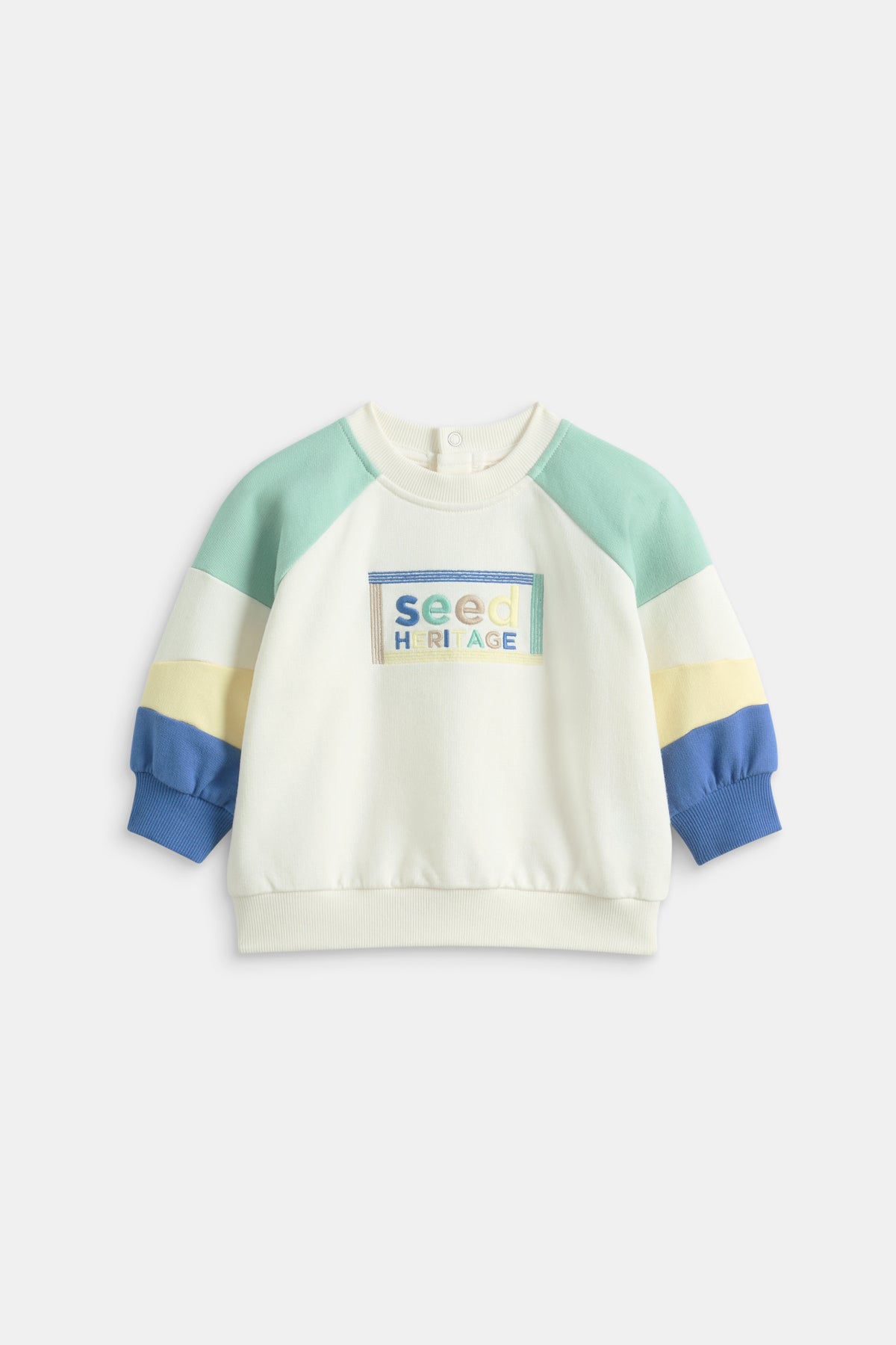 Colourblock Logo Sweat