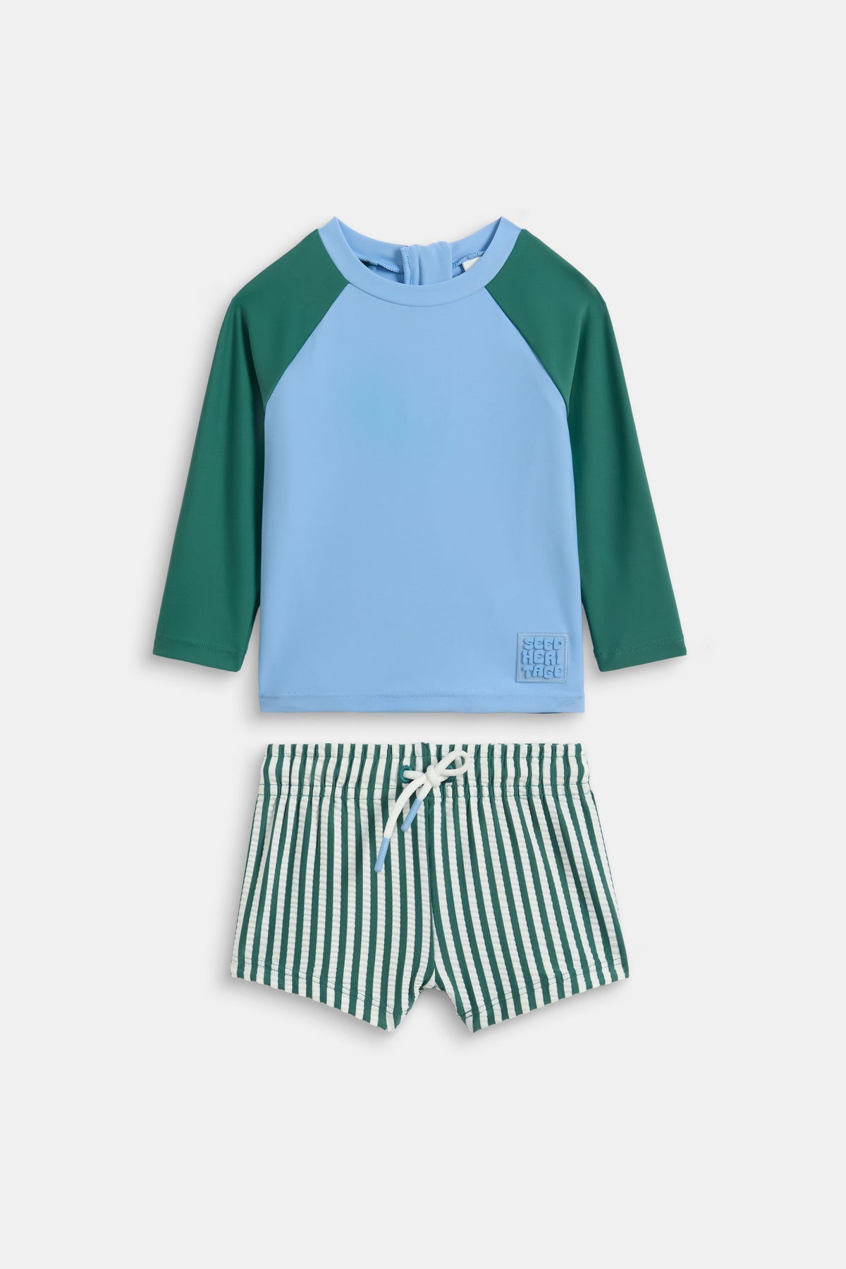 Colourblock Swim Set