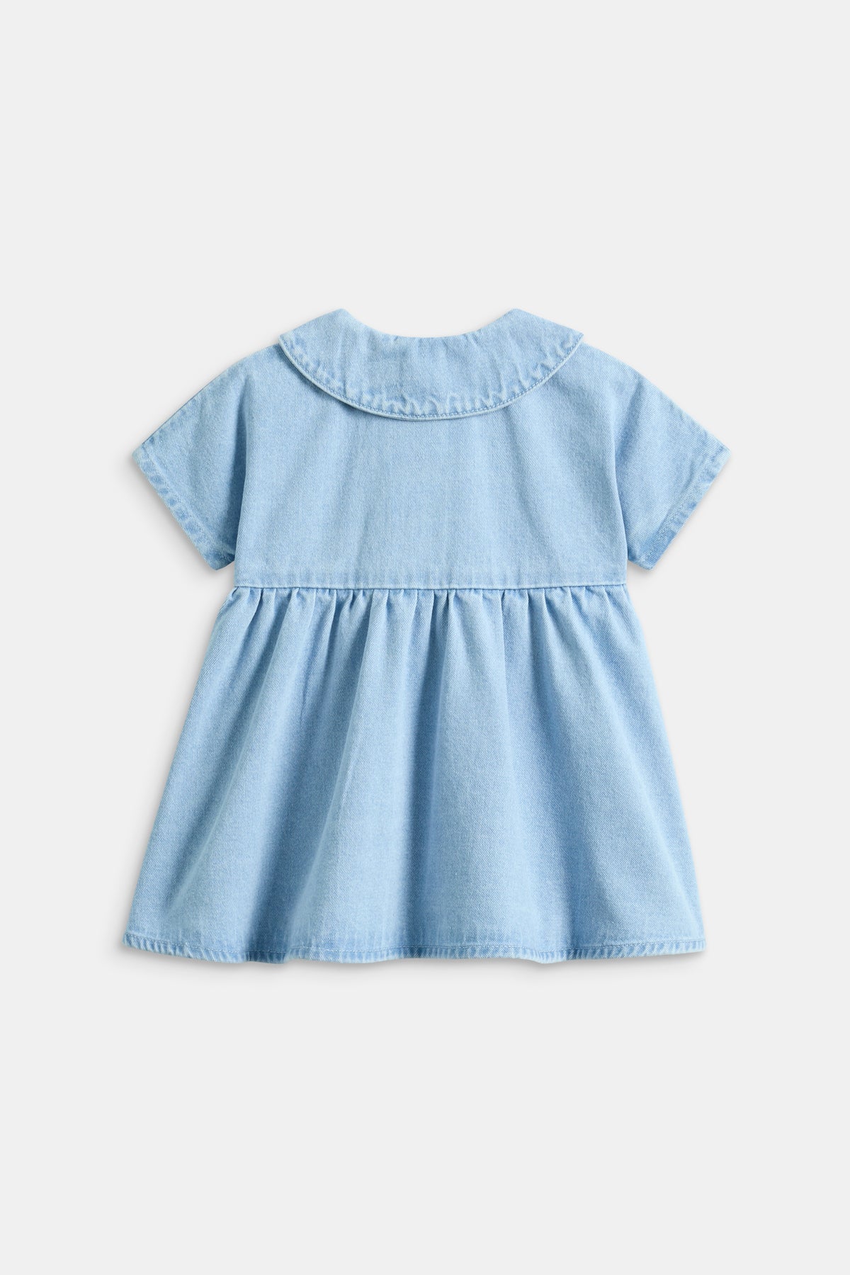 Heart Pocket Denim Dress