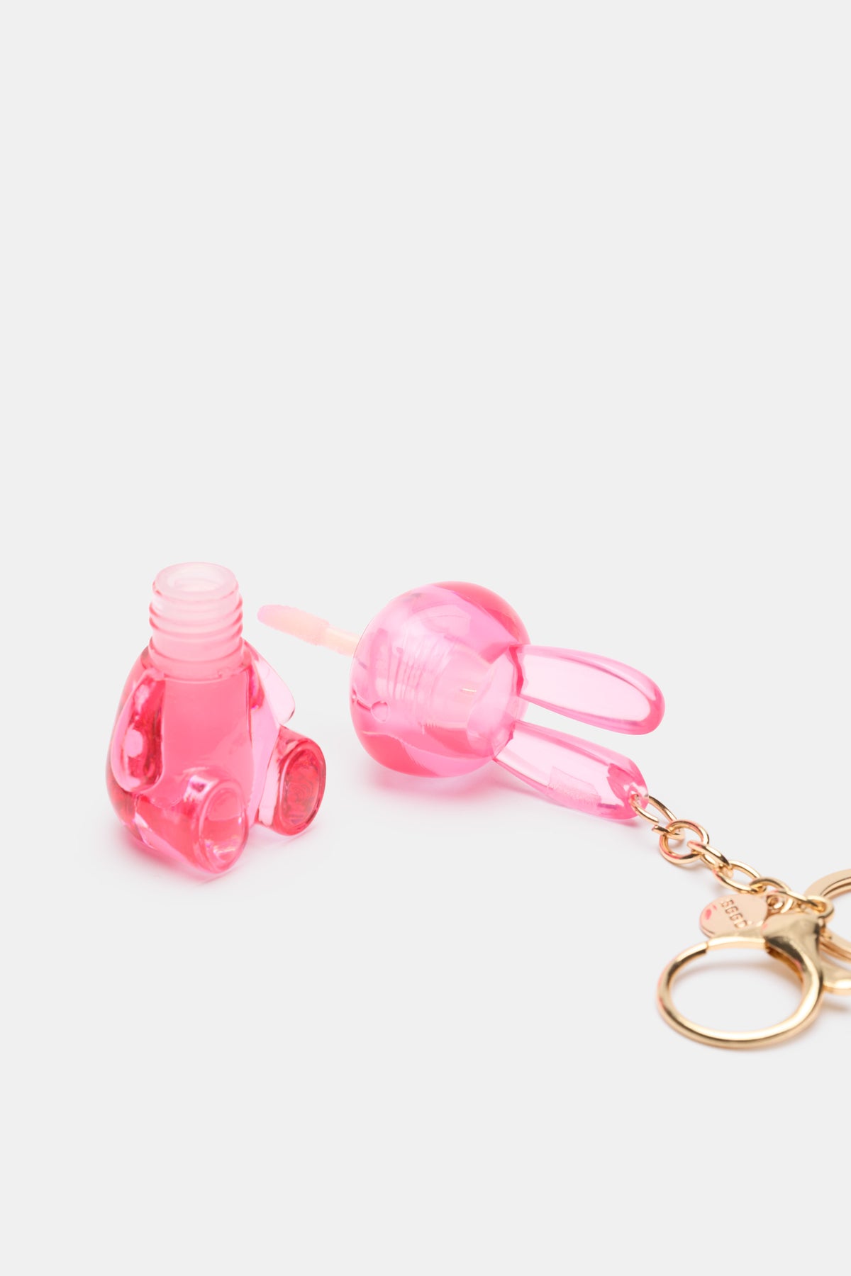 Bunny Lip Gloss Keyring