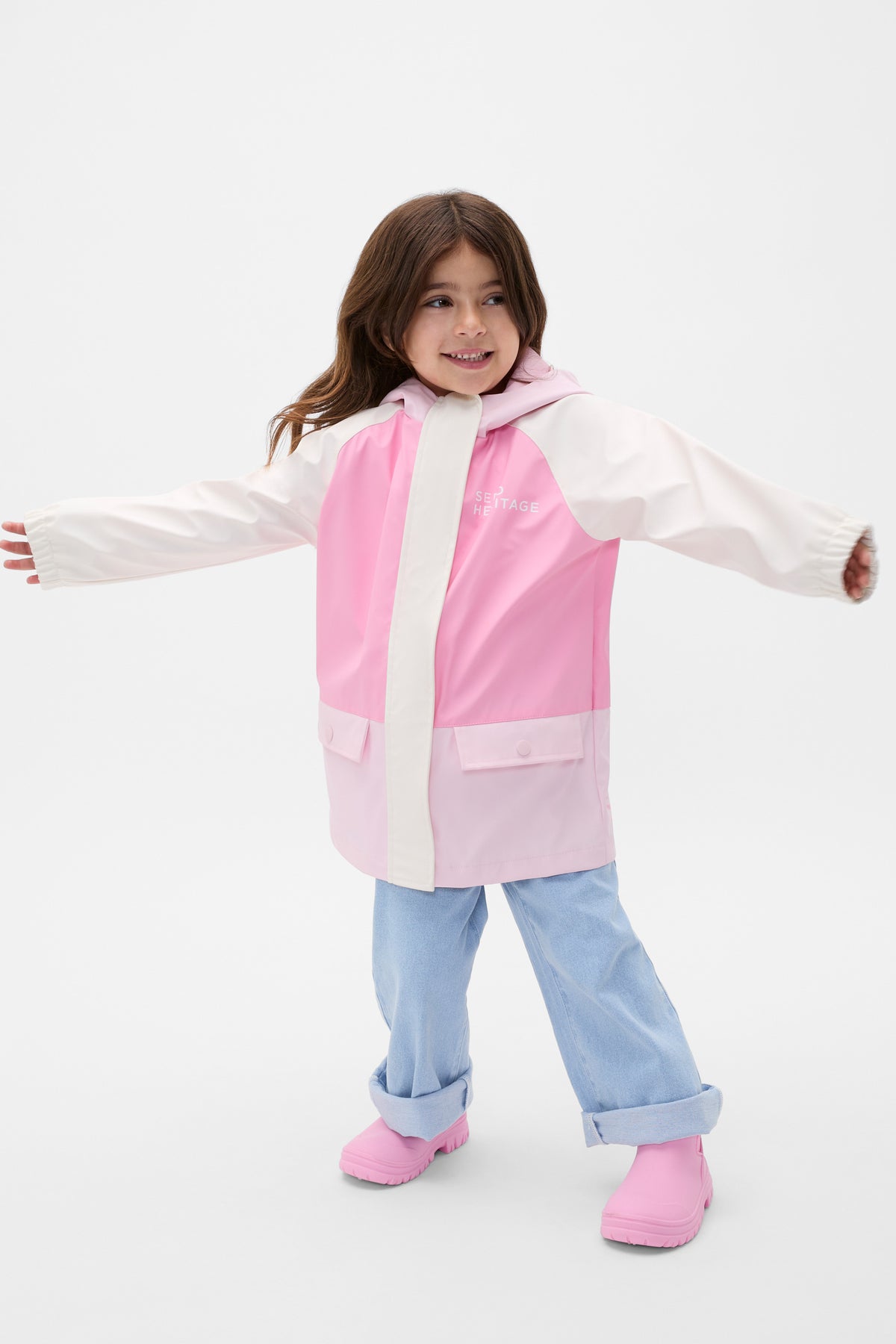 Colourblock Raincoat