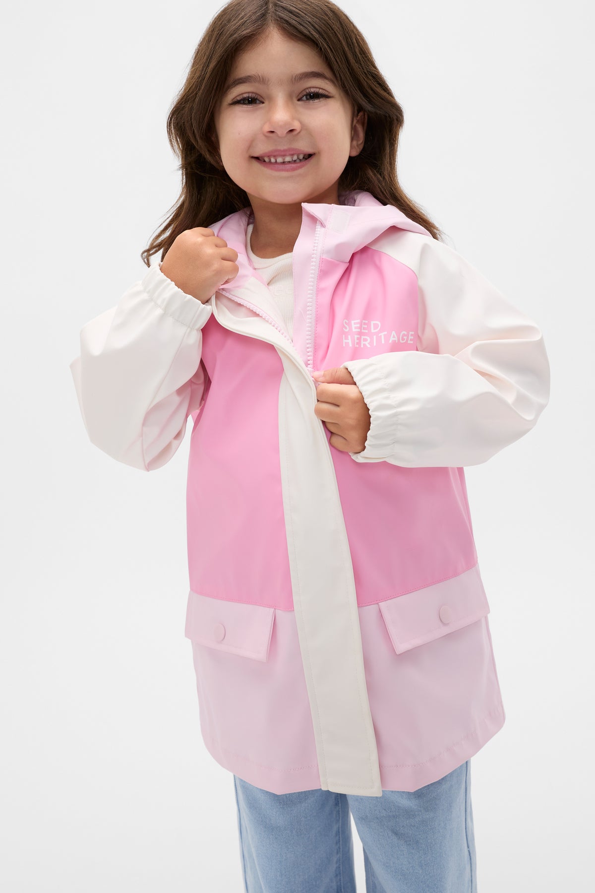 Colourblock Raincoat