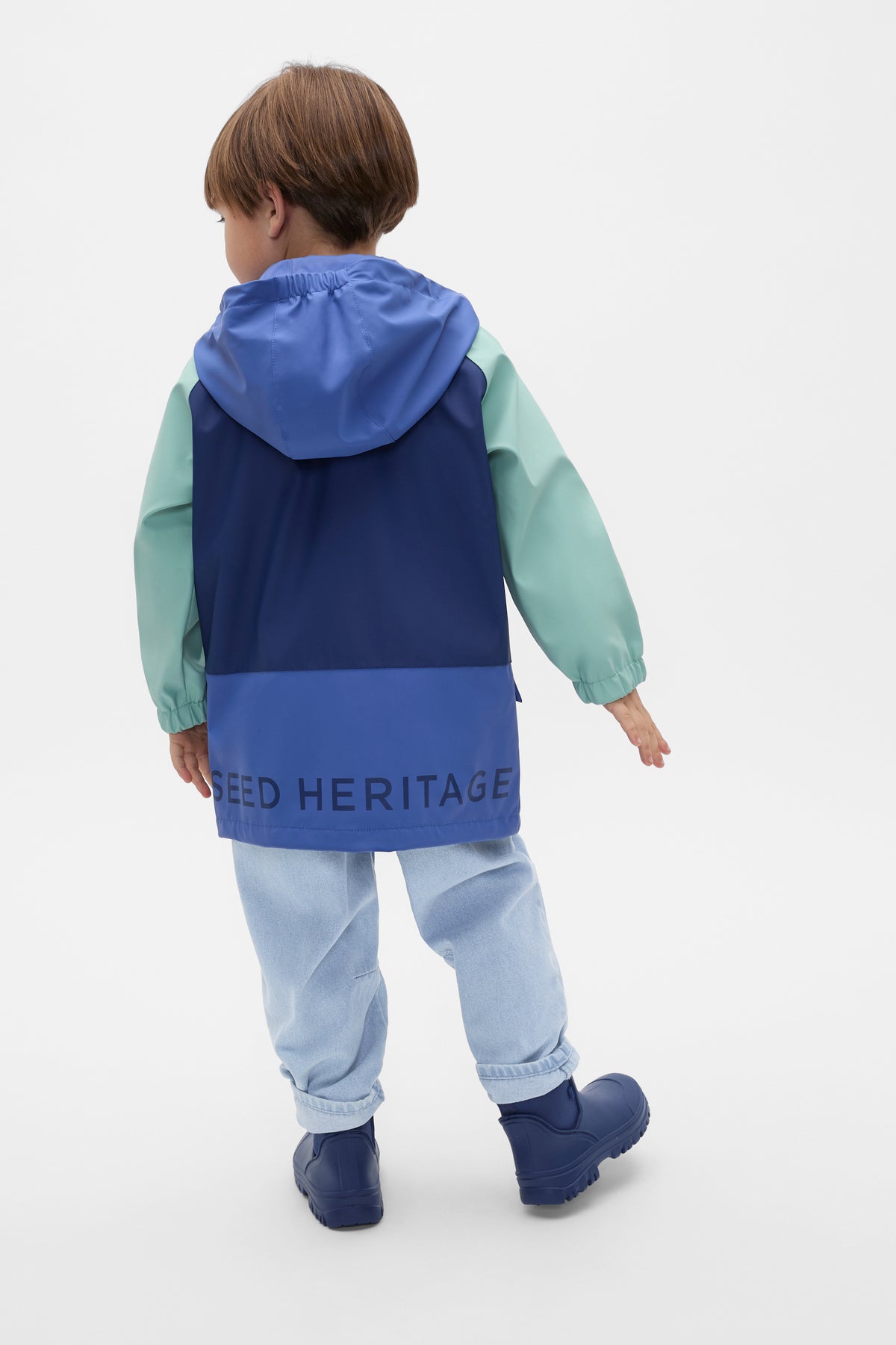 Colourblock Raincoat