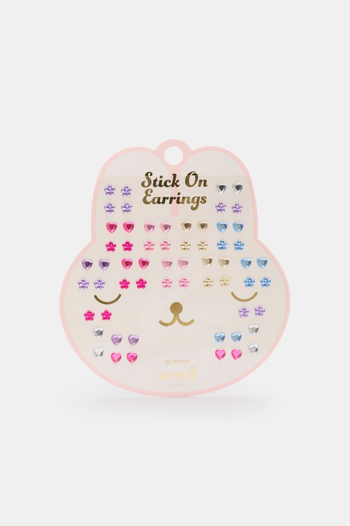 Bunny Stick On Earrings