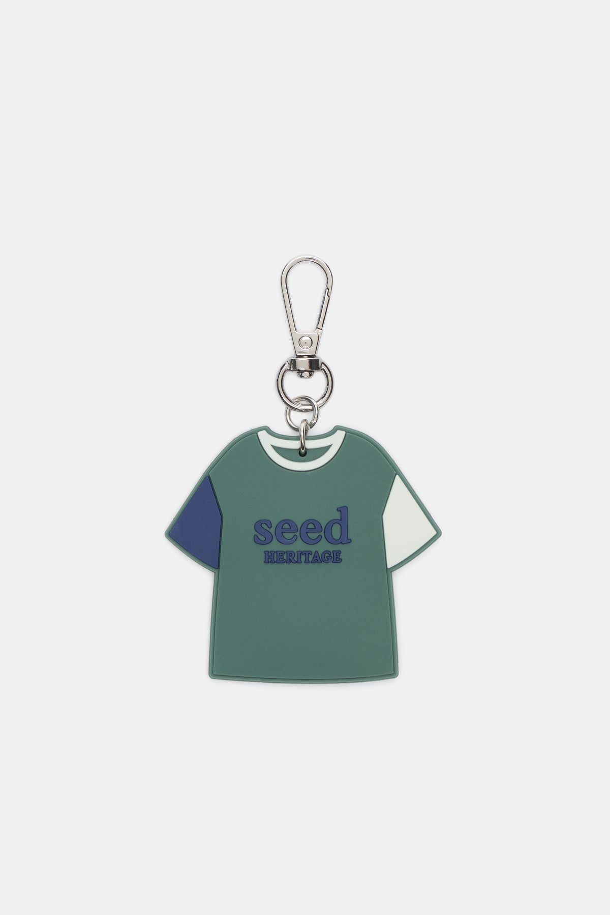 Silicone Logo Tee Keyring